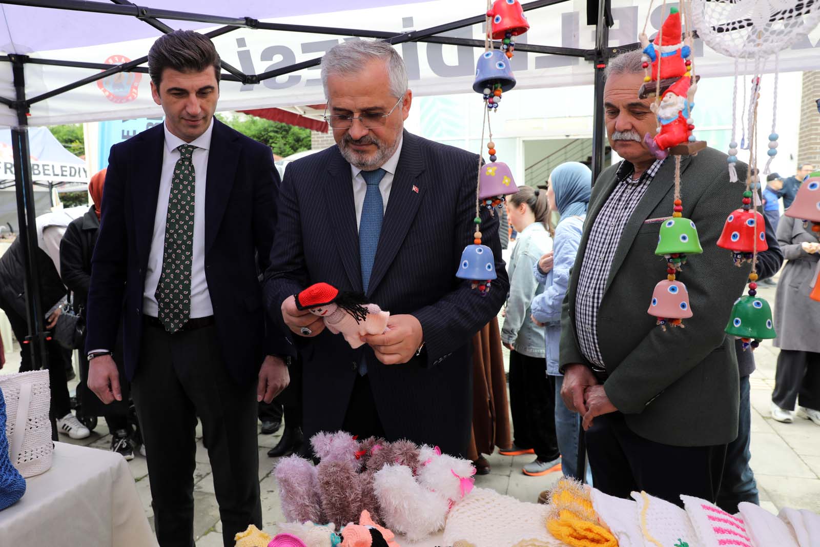 Bafra’da Engelsiz Emekler El Sanatları Sergisi Açıldı (1)