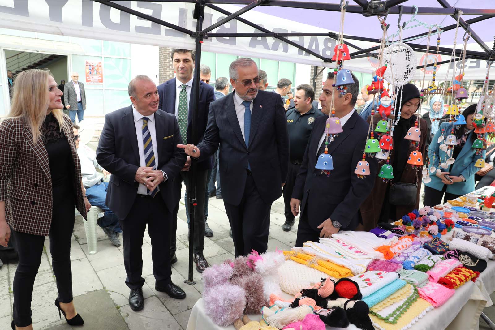 Bafra’da Engelsiz Emekler El Sanatları Sergisi Açıldı (5)