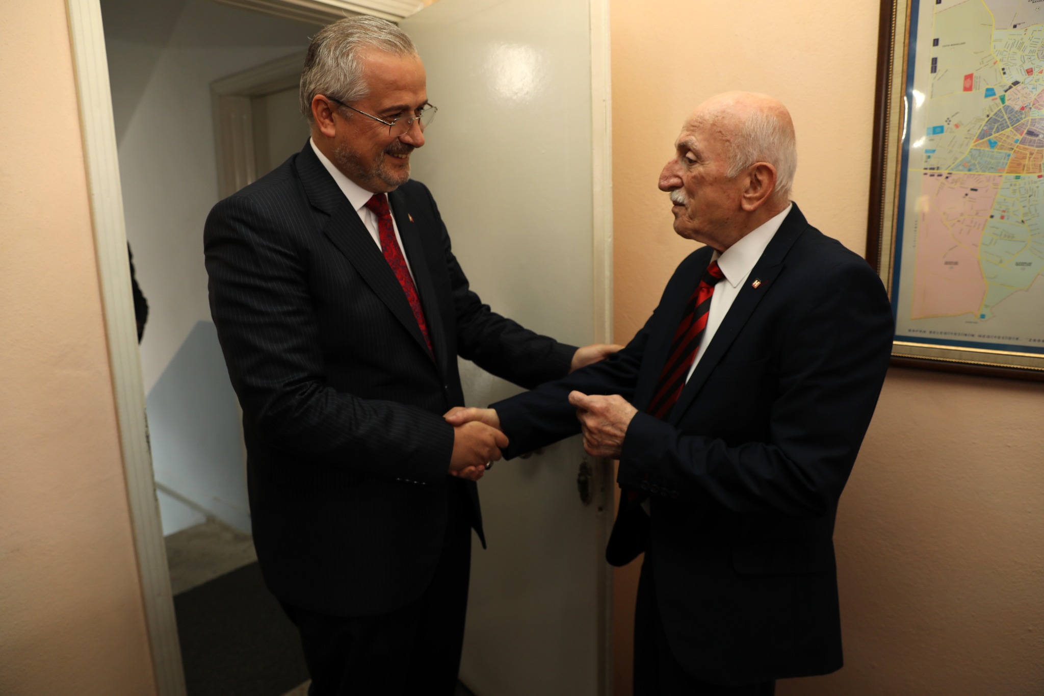 Başkan Kılıç’tan,  Hasan Davran’a Vefa Ziyareti (1)