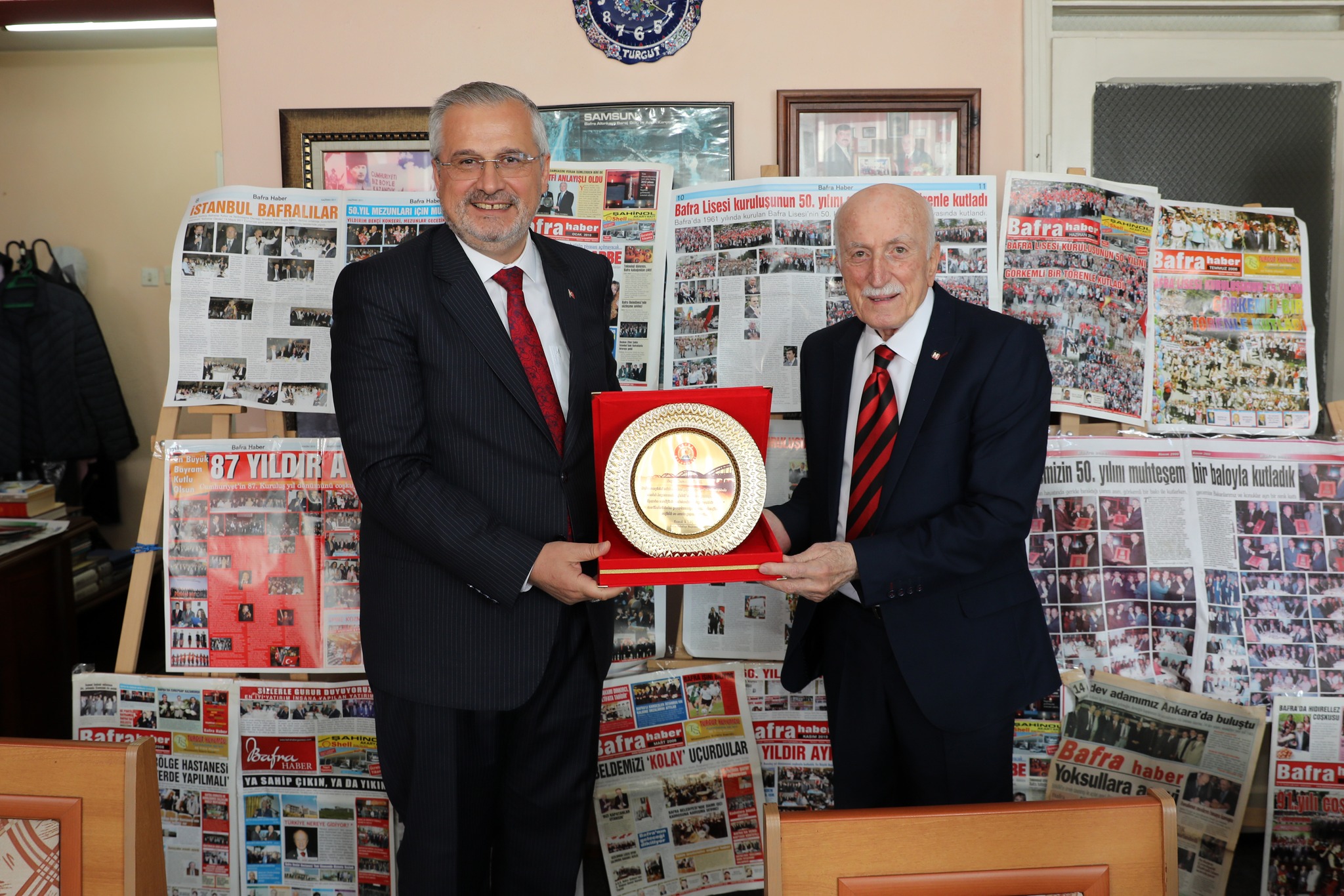 Başkan Kılıç’tan,  Hasan Davran’a Vefa Ziyareti (2)