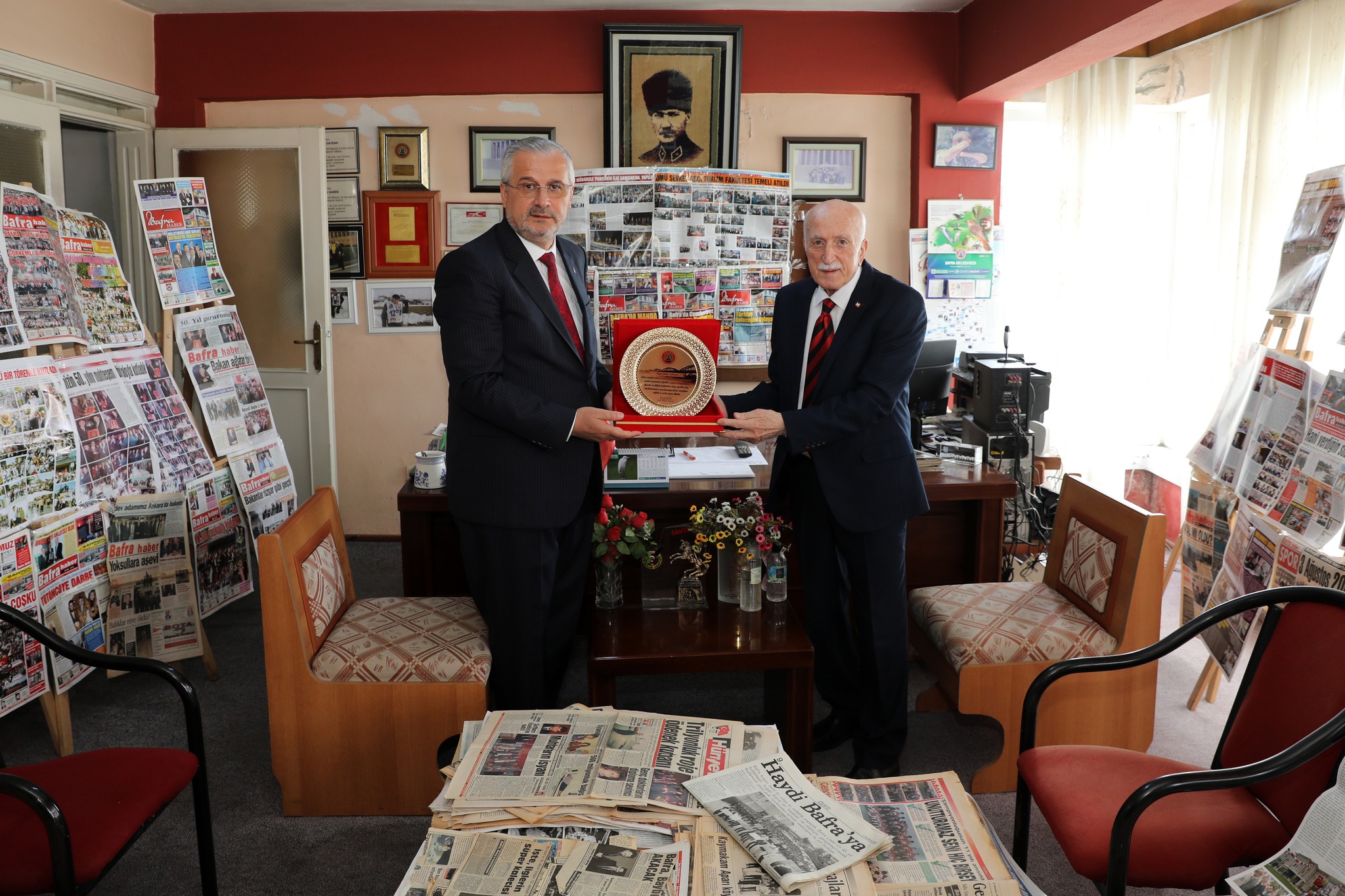 Başkan Kılıç’tan,  Hasan Davran’a Vefa Ziyareti (3)