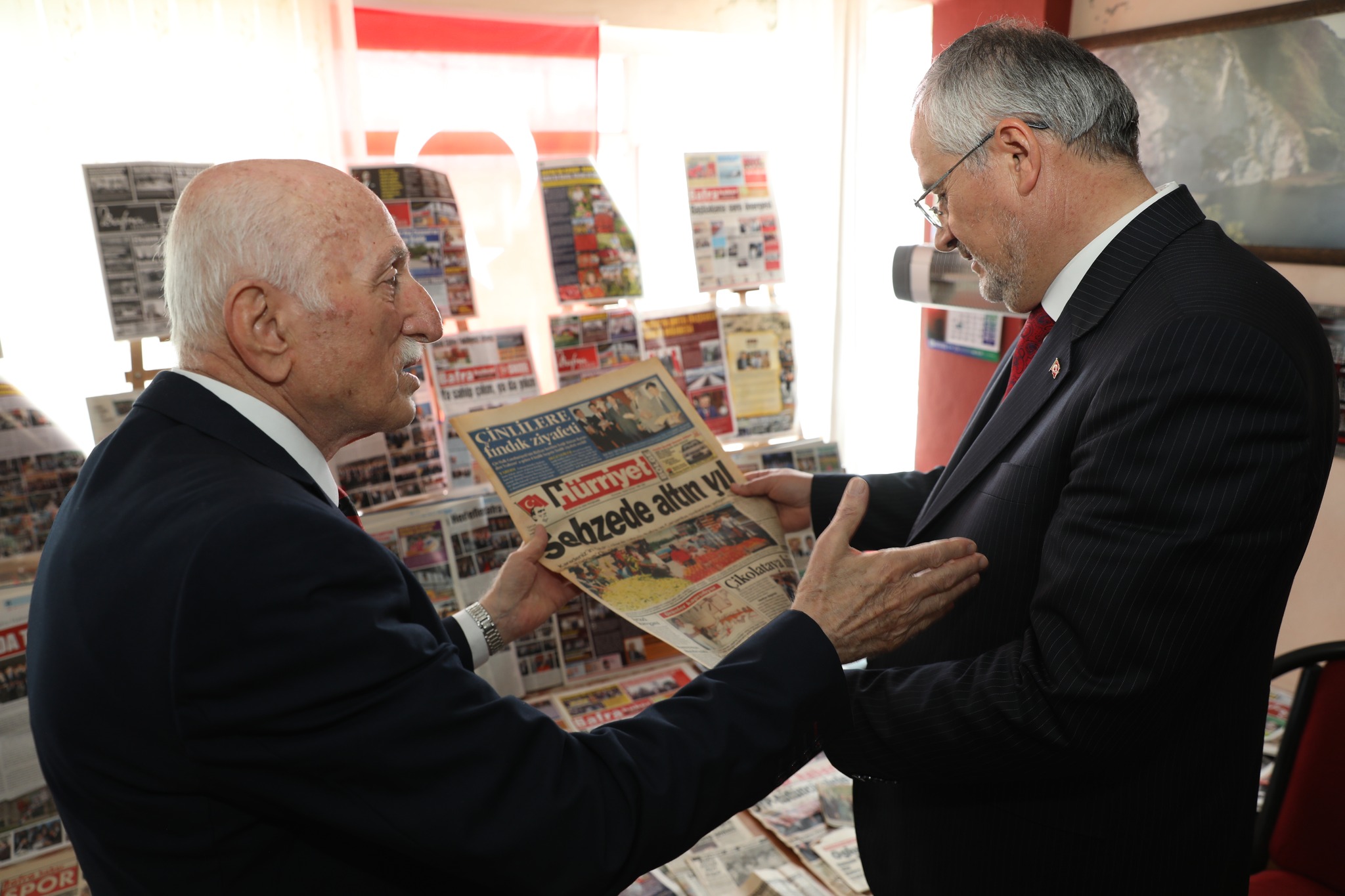 Başkan Kılıç’tan,  Hasan Davran’a Vefa Ziyareti (4)