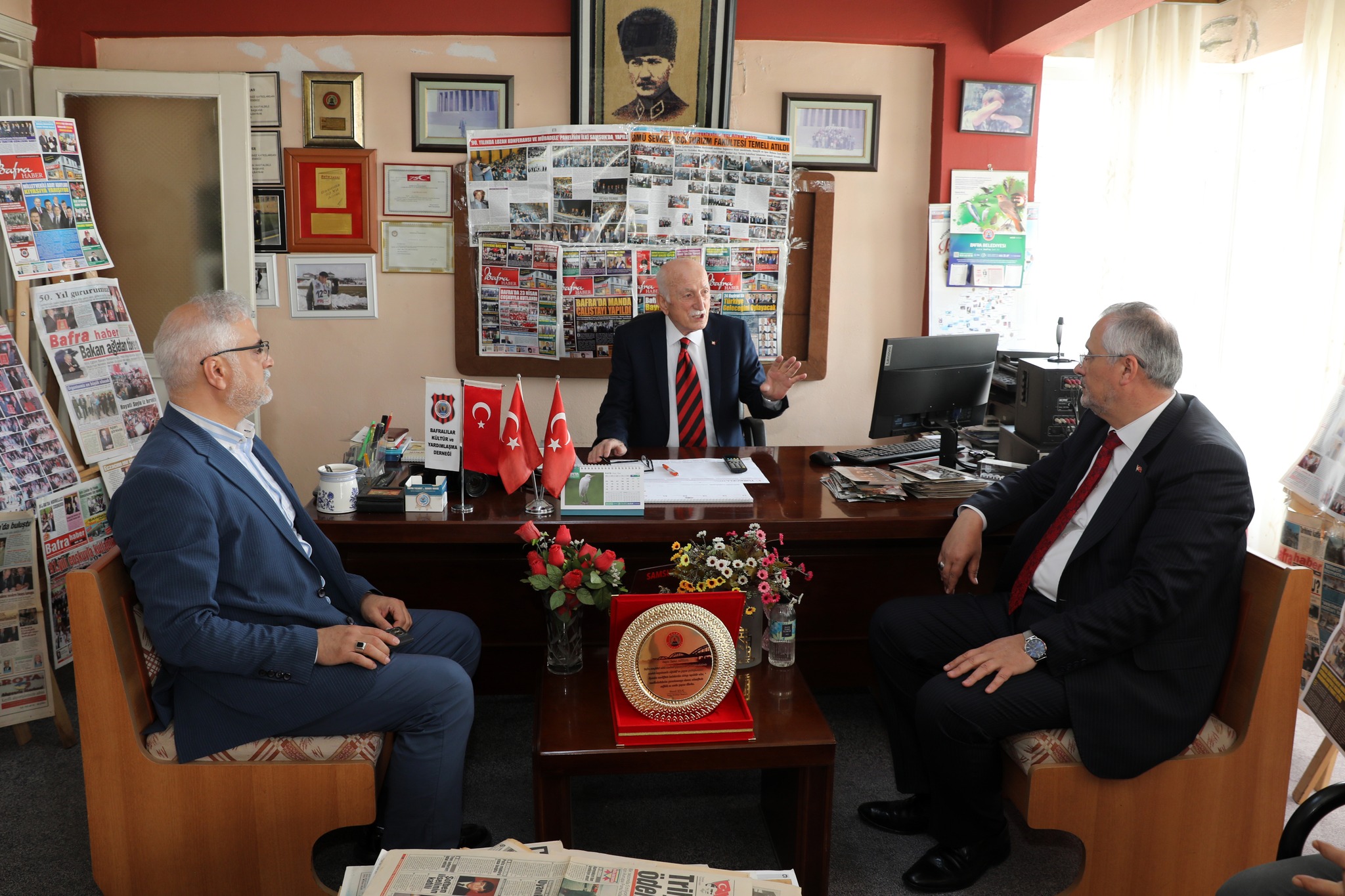 Başkan Kılıç’tan,  Hasan Davran’a Vefa Ziyareti (7)