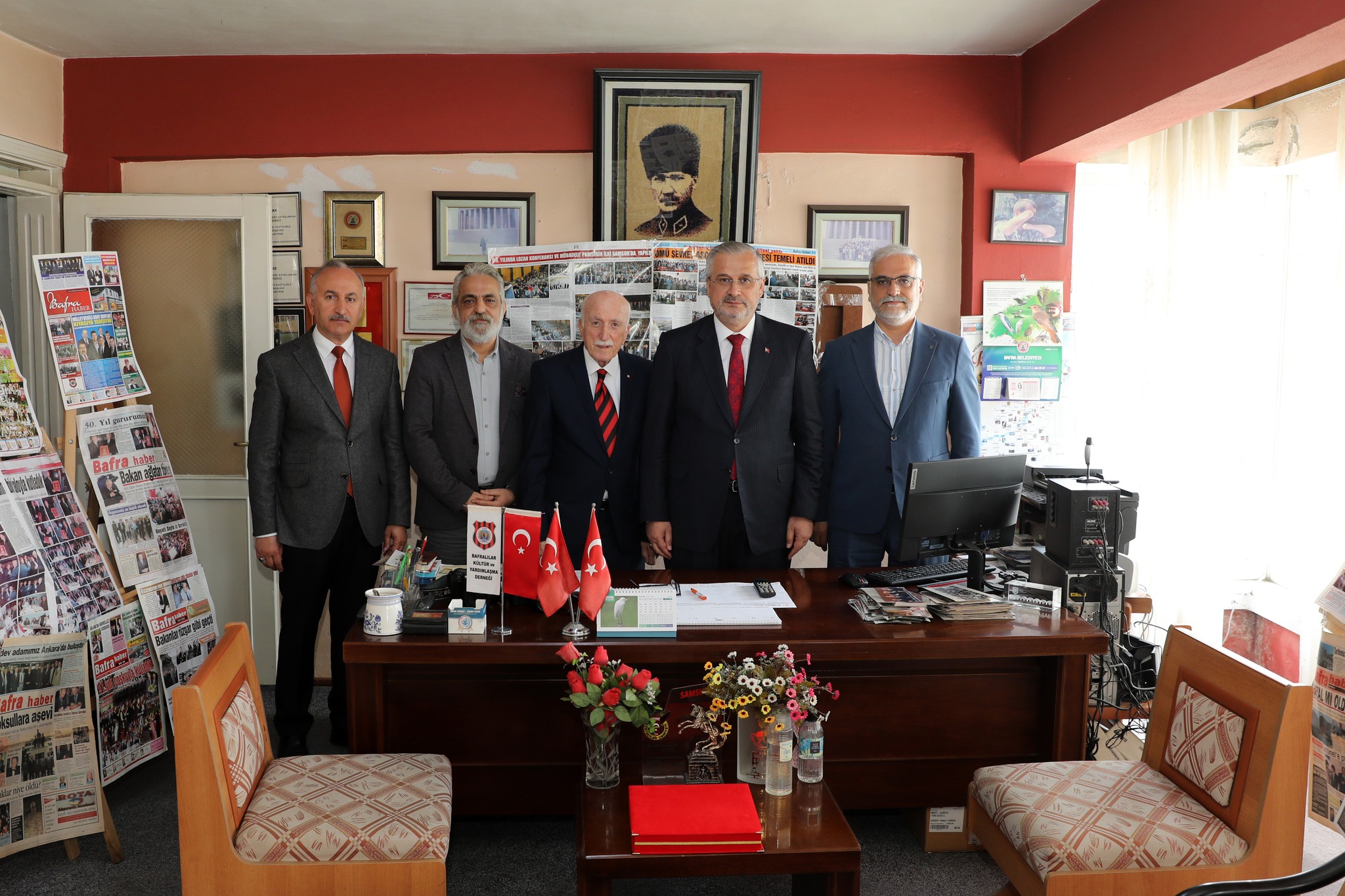 Başkan Kılıç’tan,  Hasan Davran’a Vefa Ziyareti (8)