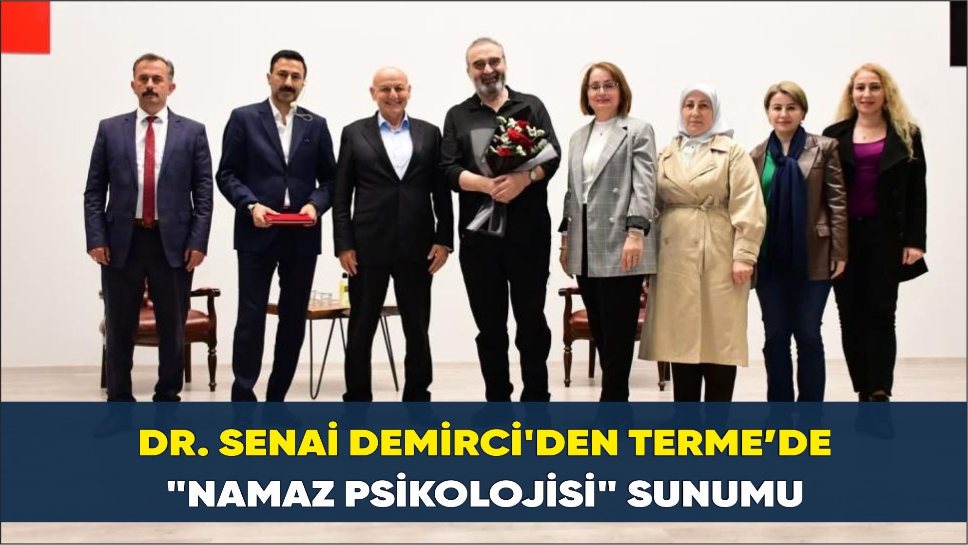 Dr. Senai Demirci’den "Namaz Psikolojisi" sunumu