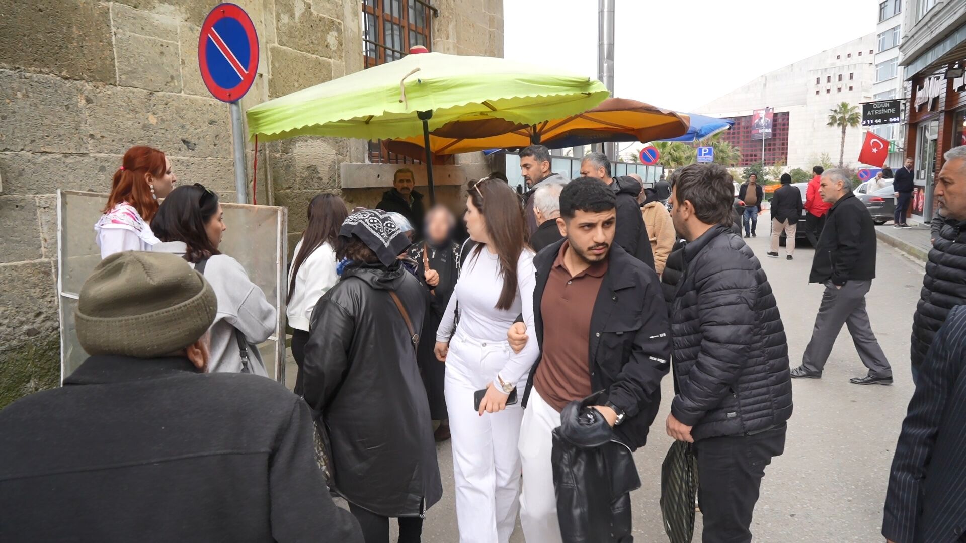 Samsun'da Genç Kız, Peşine Düşen Adamdan Attığı Tokat Sayesinde Kurtuldu (4)