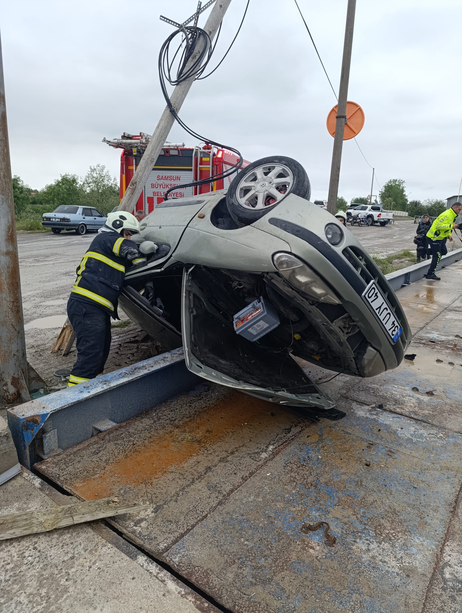 Sedde Yolunda Yine Trafik Kazası 3 Yaralı (2)