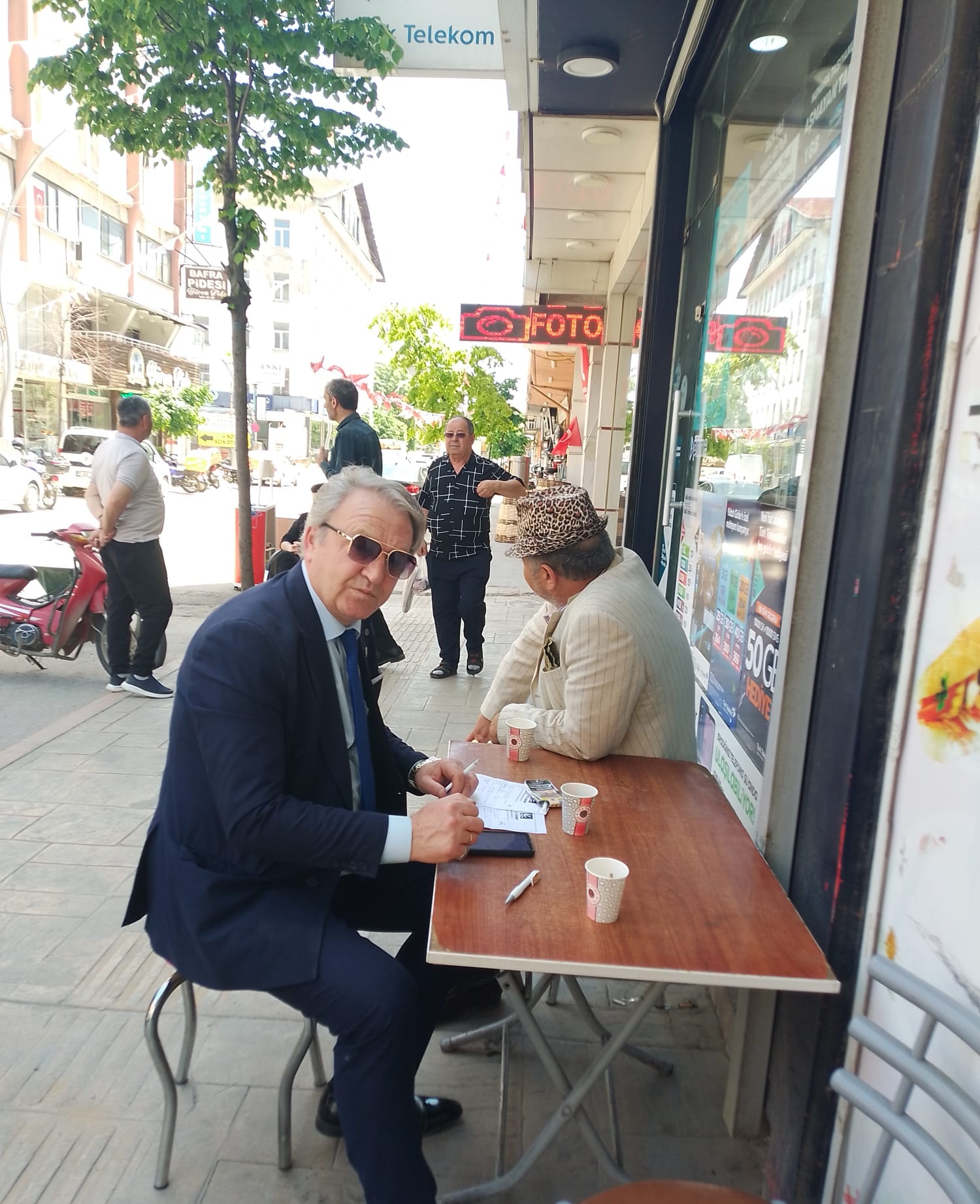 Yeniden Refah Partisi Bafra’da Stand Çalışması Gerçekleştirdi (1)