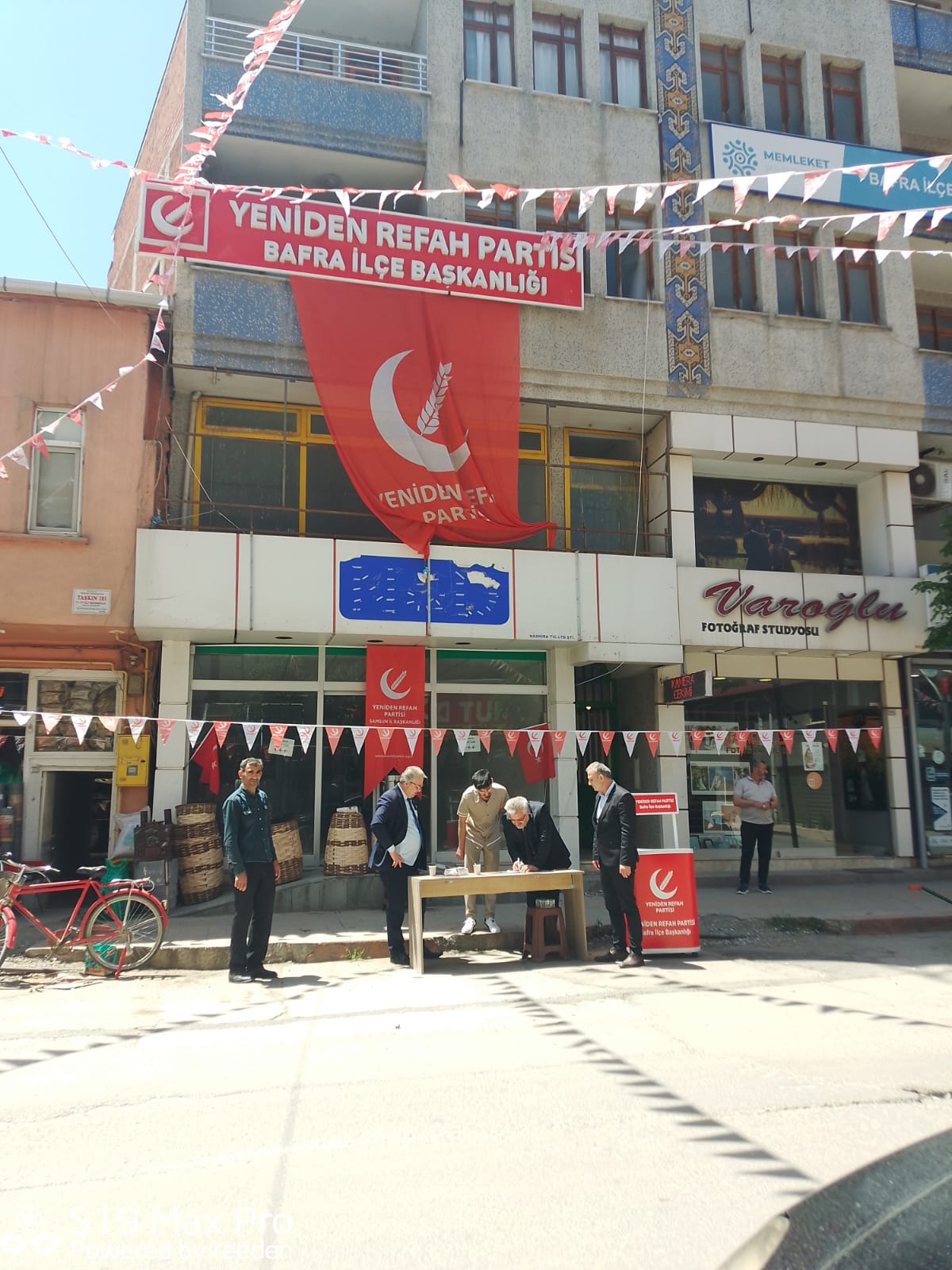 Yeniden Refah Partisi Bafra’da Stand Çalışması Gerçekleştirdi (5)