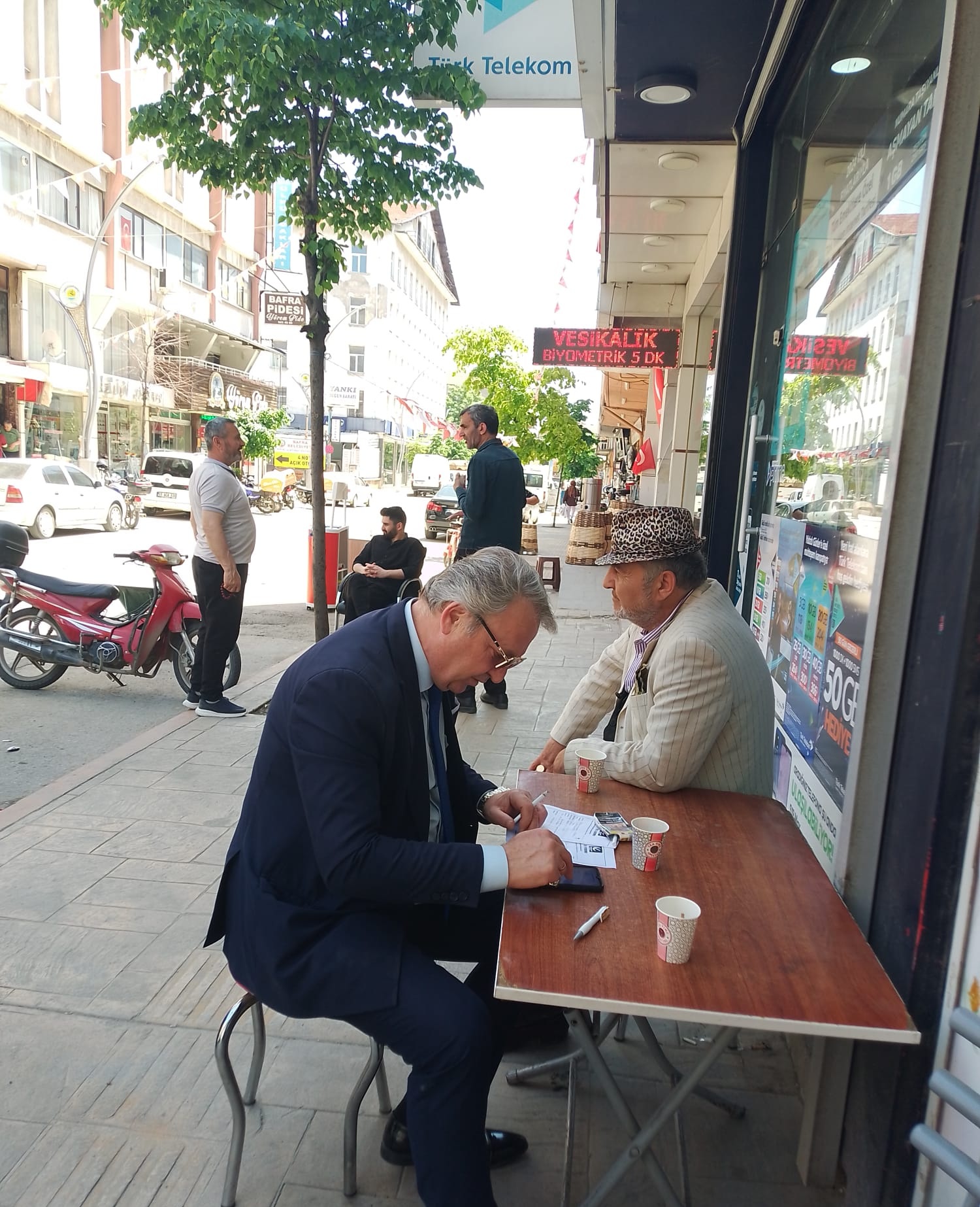 Yeniden Refah Partisi Bafra’da Stand Çalışması Gerçekleştirdi (7)