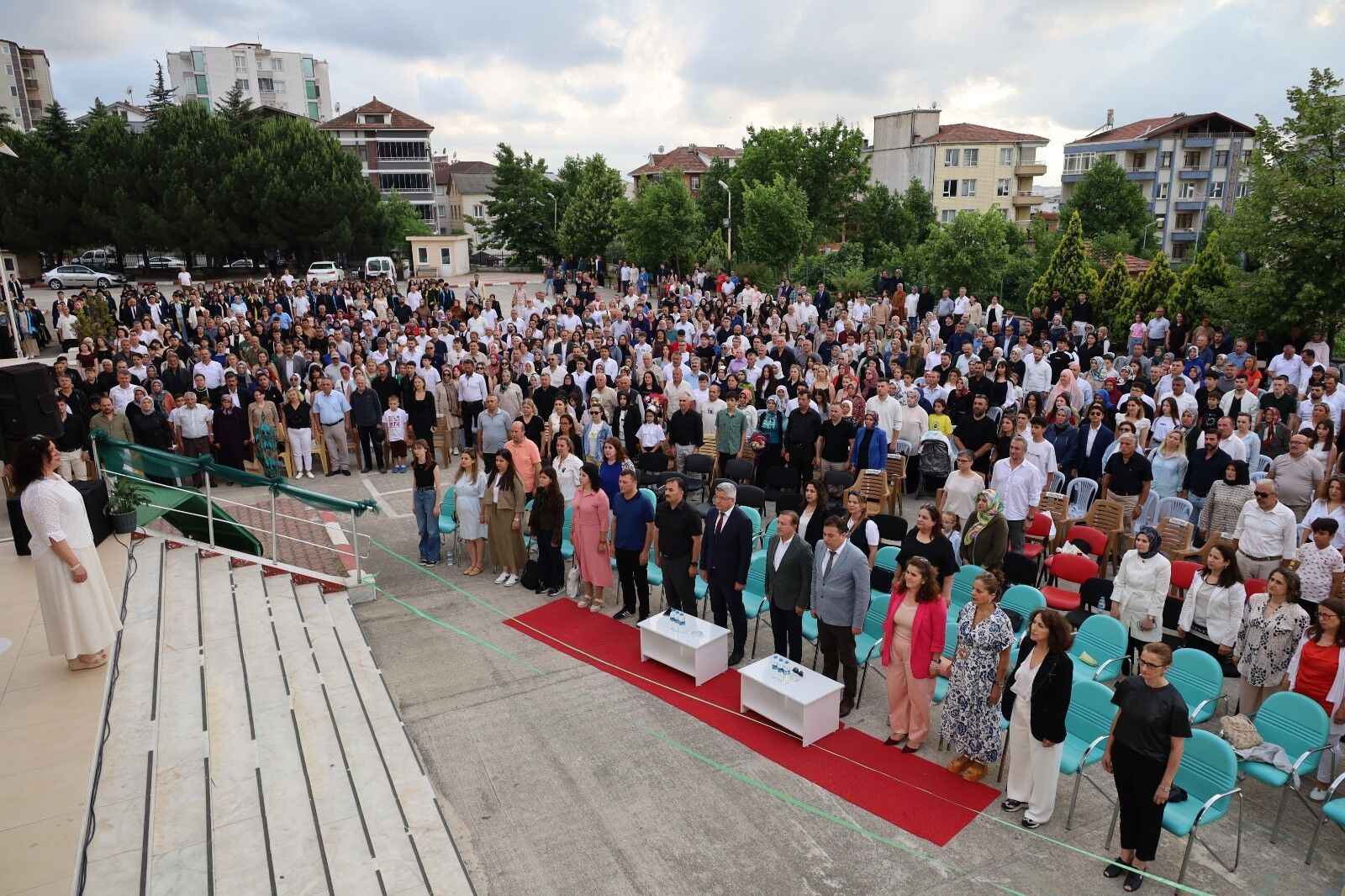 Bafra Anadolu Lisesi’nde Coşkulu Mezuniyet Töreni (2)