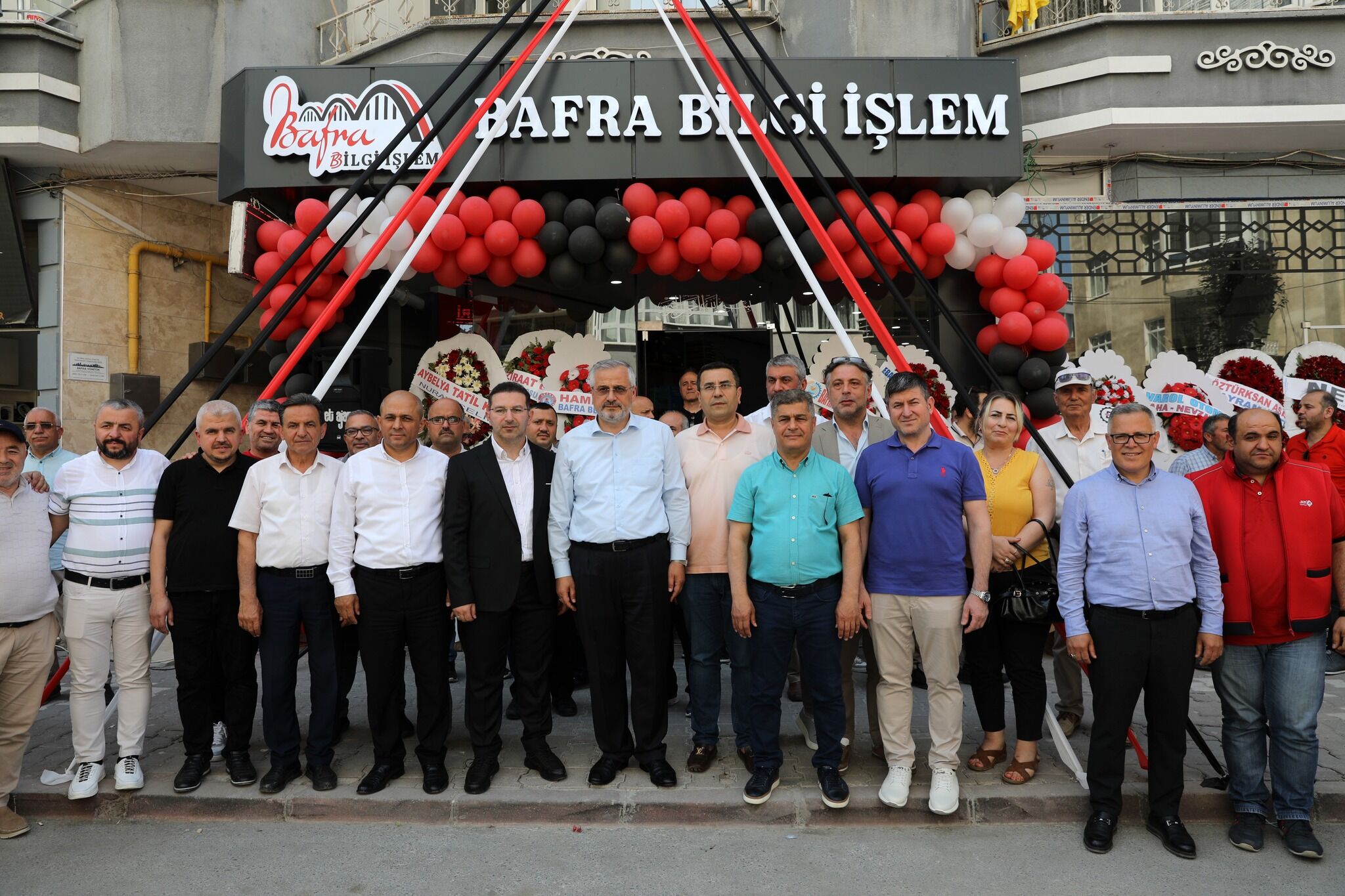 ''Bafra Bilgi İşlem'' İşyeri Hizmete Açıldı (1)