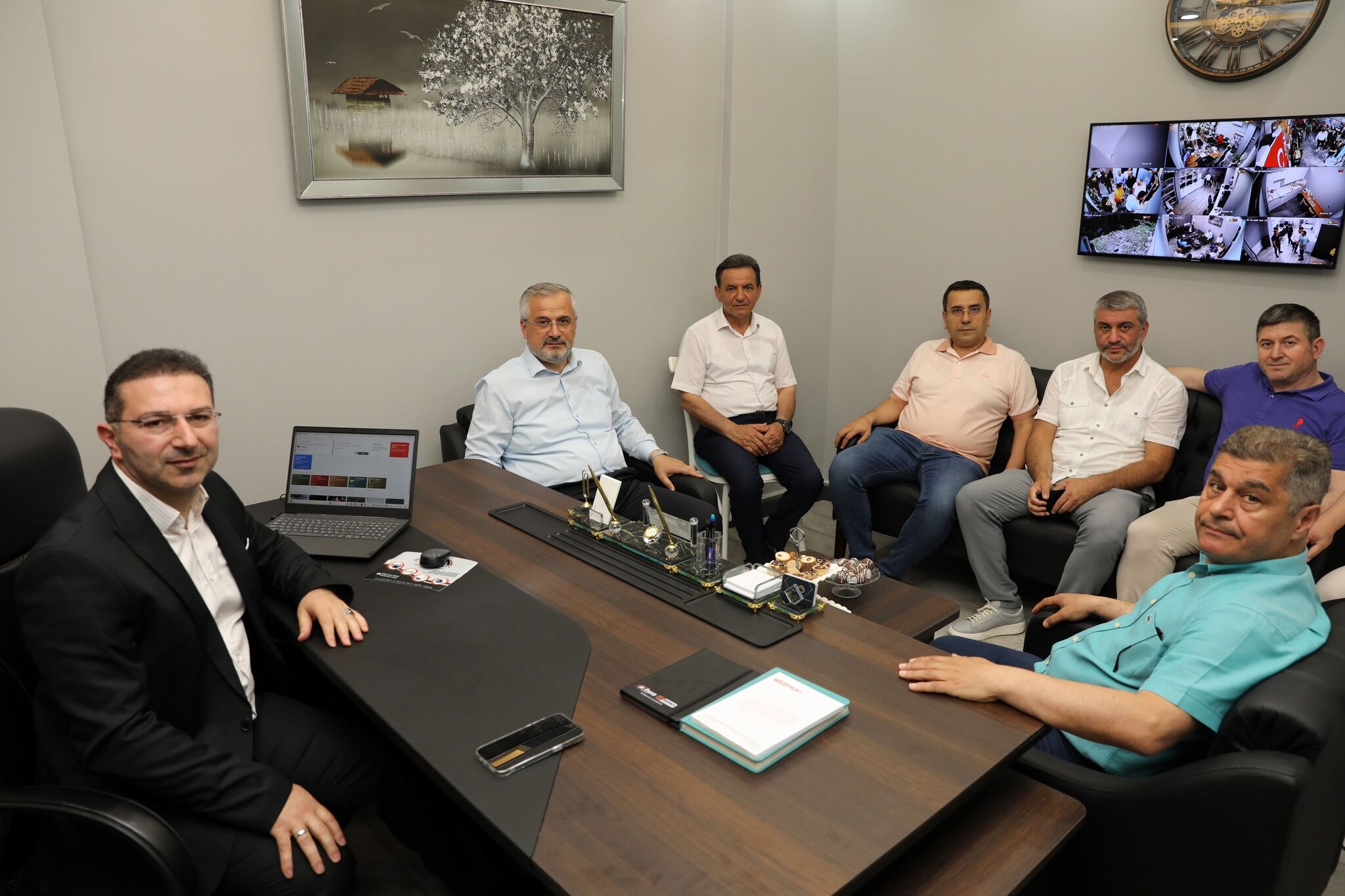 ''Bafra Bilgi İşlem'' İşyeri Hizmete Açıldı (15)