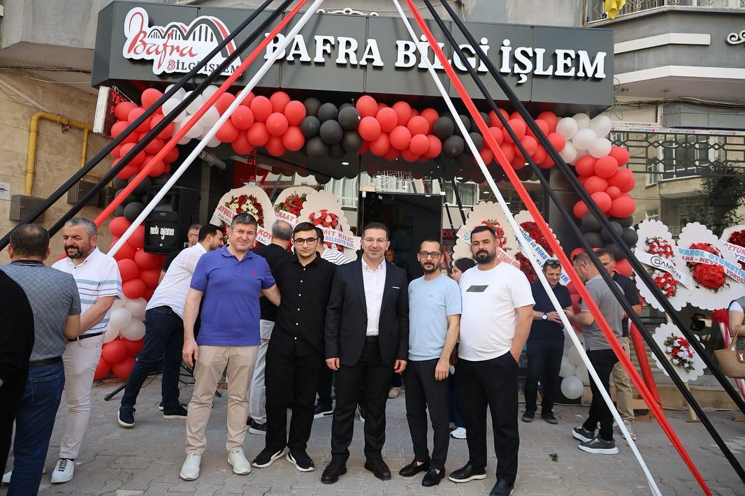''Bafra Bilgi İşlem'' İşyeri Hizmete Açıldı (4)