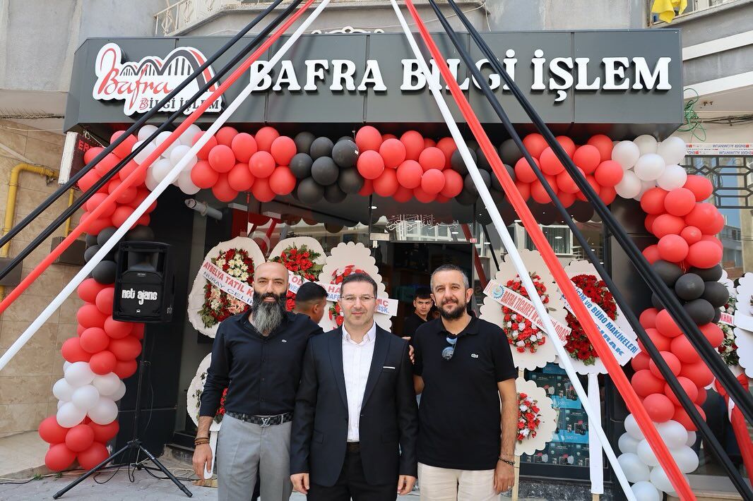 ''Bafra Bilgi İşlem'' İşyeri Hizmete Açıldı (8)