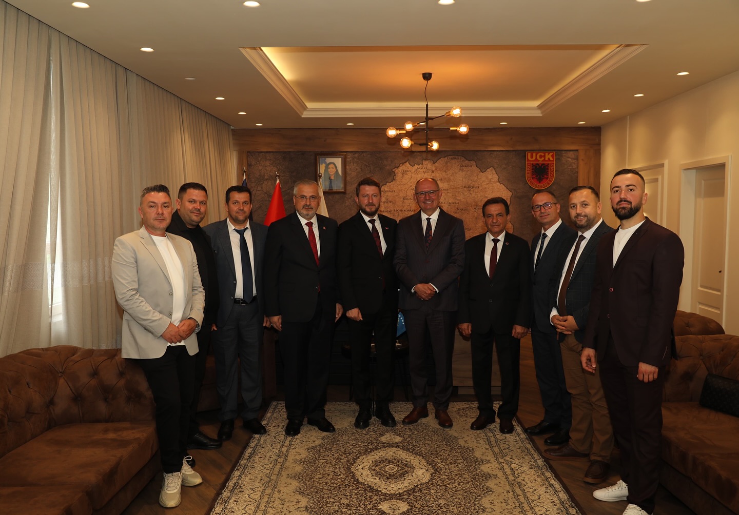 Bafra Ile Ferizay Arasında Kardeş Şehir Protokolü İmzalandı (1)