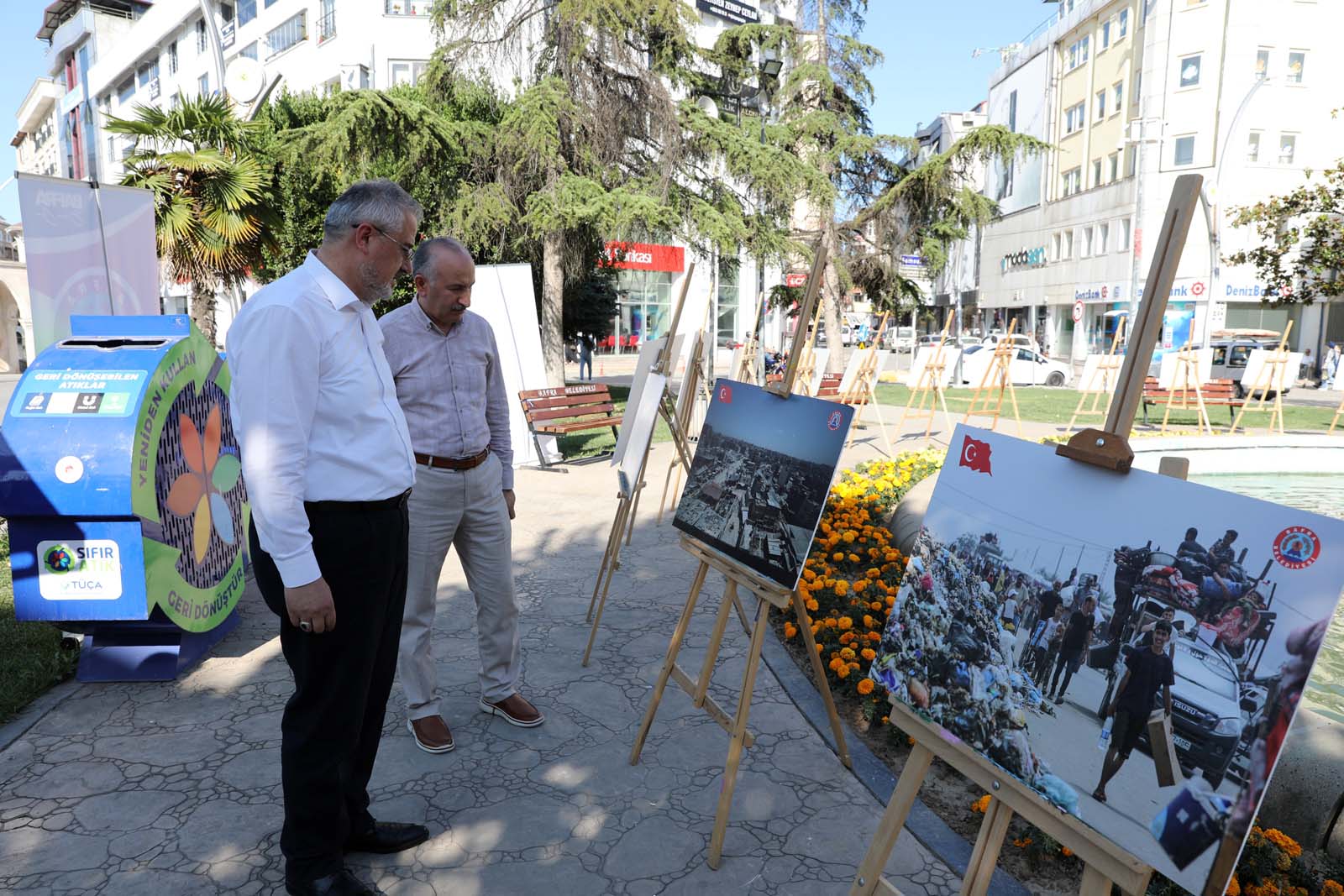 Bafra’da “Gazze’nin Sesi Ol” Fotoğraf Sergisi Açıldı (3)