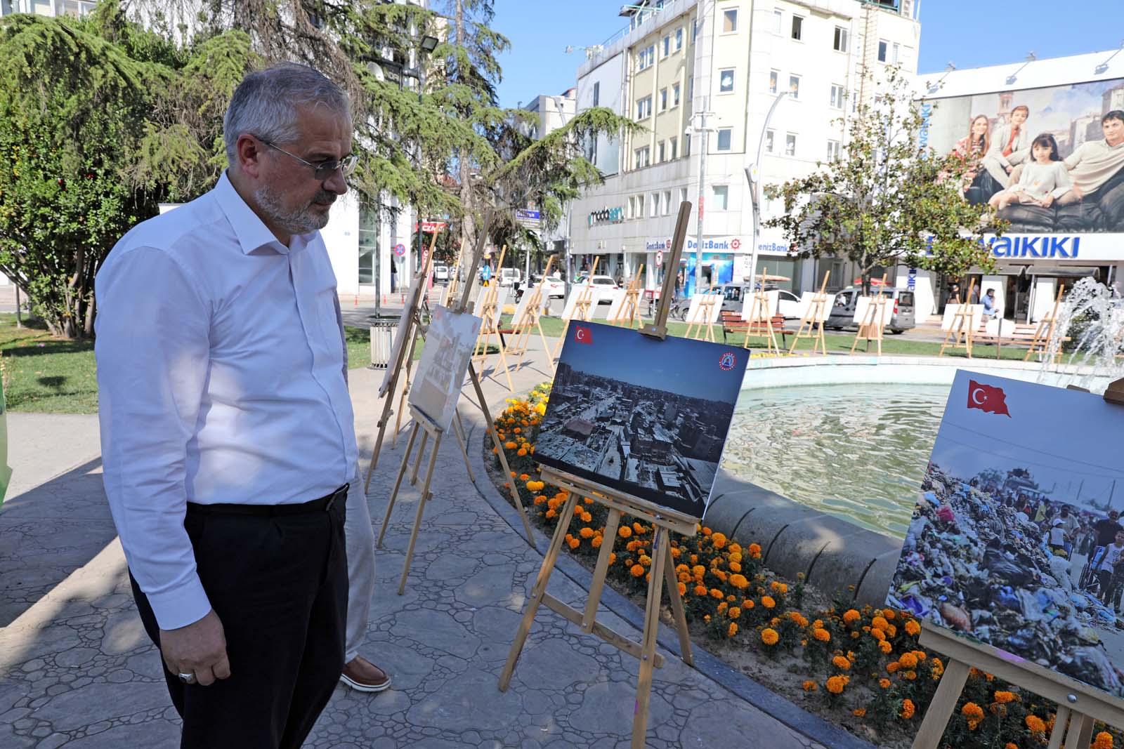 Bafra’da “Gazze’nin Sesi Ol” Fotoğraf Sergisi Açıldı (4)