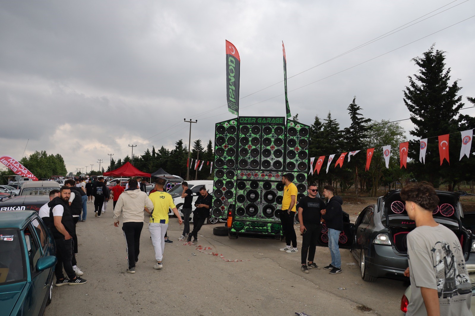 Bafra'da Modifiye Rüzgarı 500 Araç Sergilendi (3)