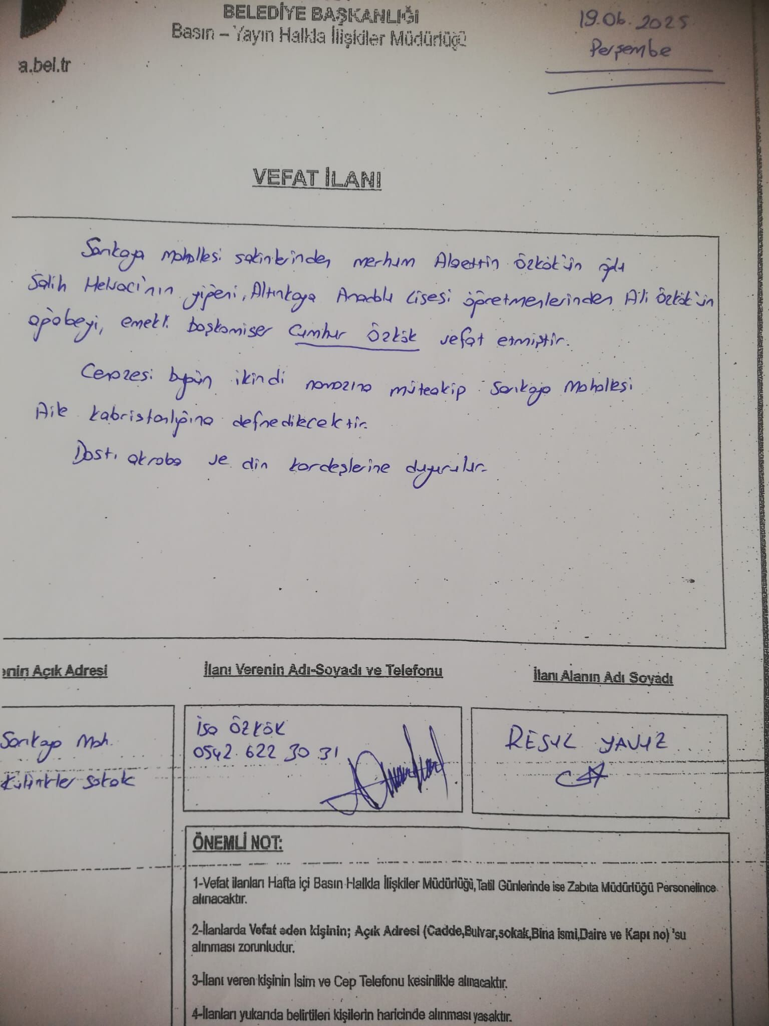 Bafra'da Vefat Edenler (2)-19