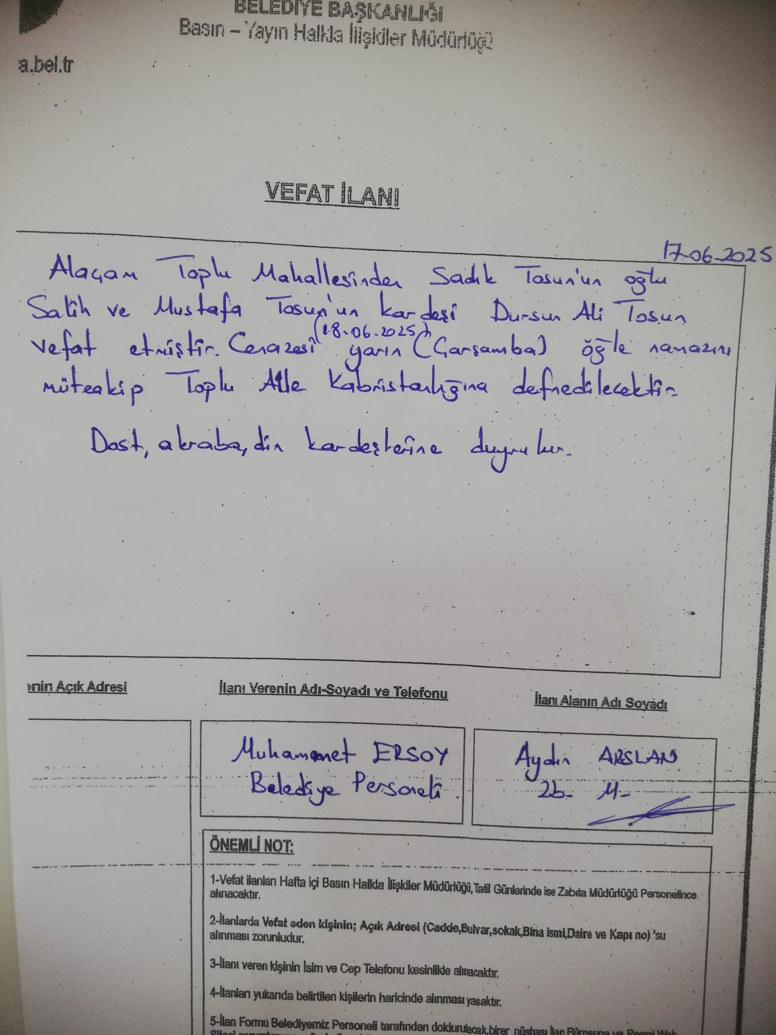 Bafra'da Vefat Edenler (3)-15