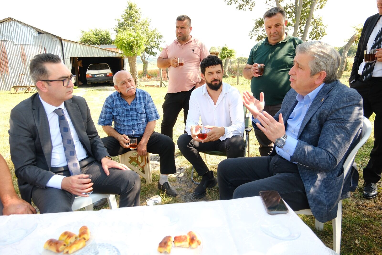 Chp Heyeti Evrenuşağı'nda Halkla Buluştu (2)