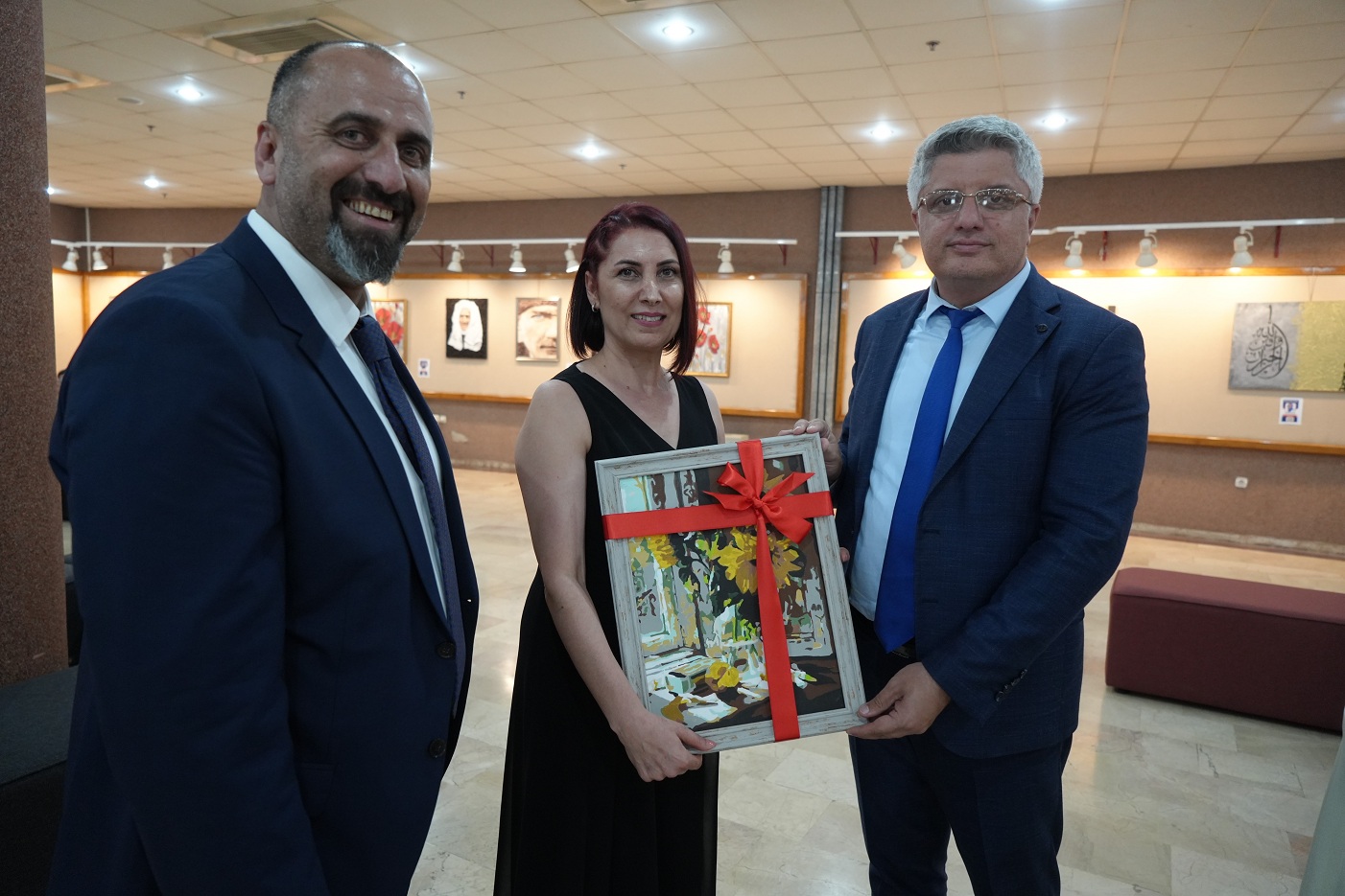 Lisede Görev Yapan 21 Öğretmenden Resim Sergisi (1)