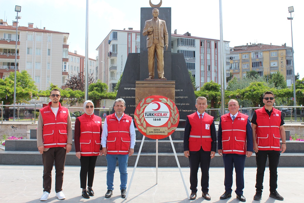 Türk Kızılay’ın 157. Kuruluş Yıldönümü Bafra’da Törenle Kutlandı (2)