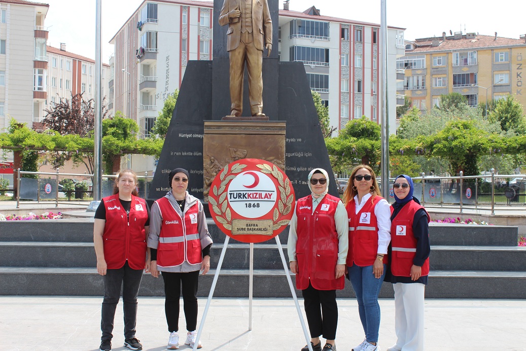 Türk Kızılay’ın 157. Kuruluş Yıldönümü Bafra’da Törenle Kutlandı (8)