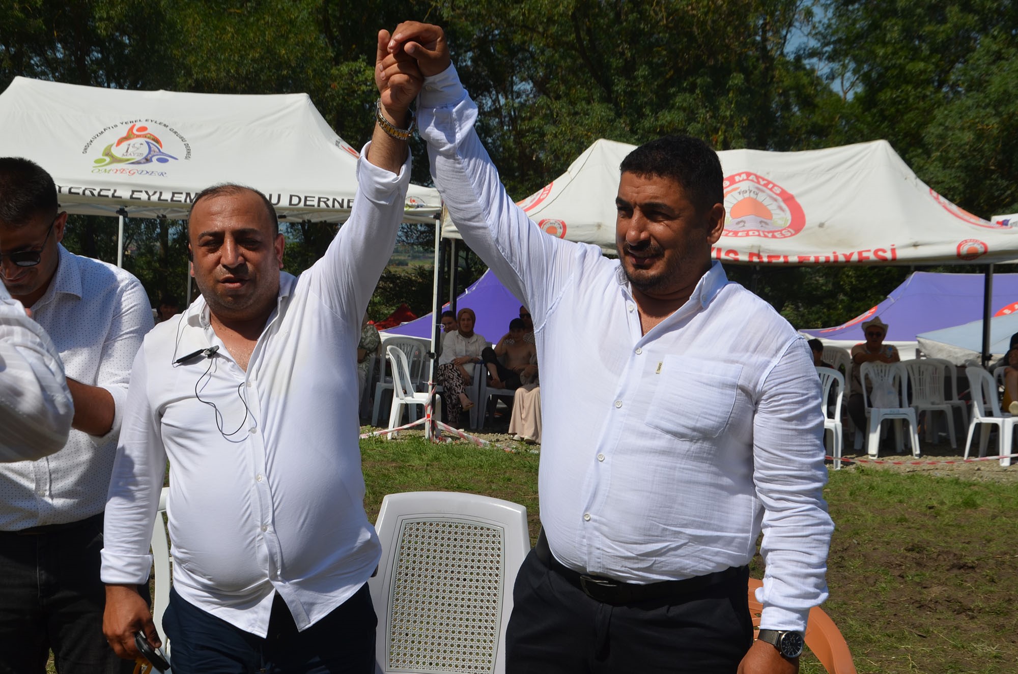 19 Mayıs Ilçesinde Karakucak Coşkusu Başpehlivan Emirhan Saygı