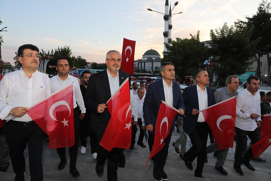 Bafra Milletin Destanı 15 Temmuz’da Yine Tek Yürek (6)