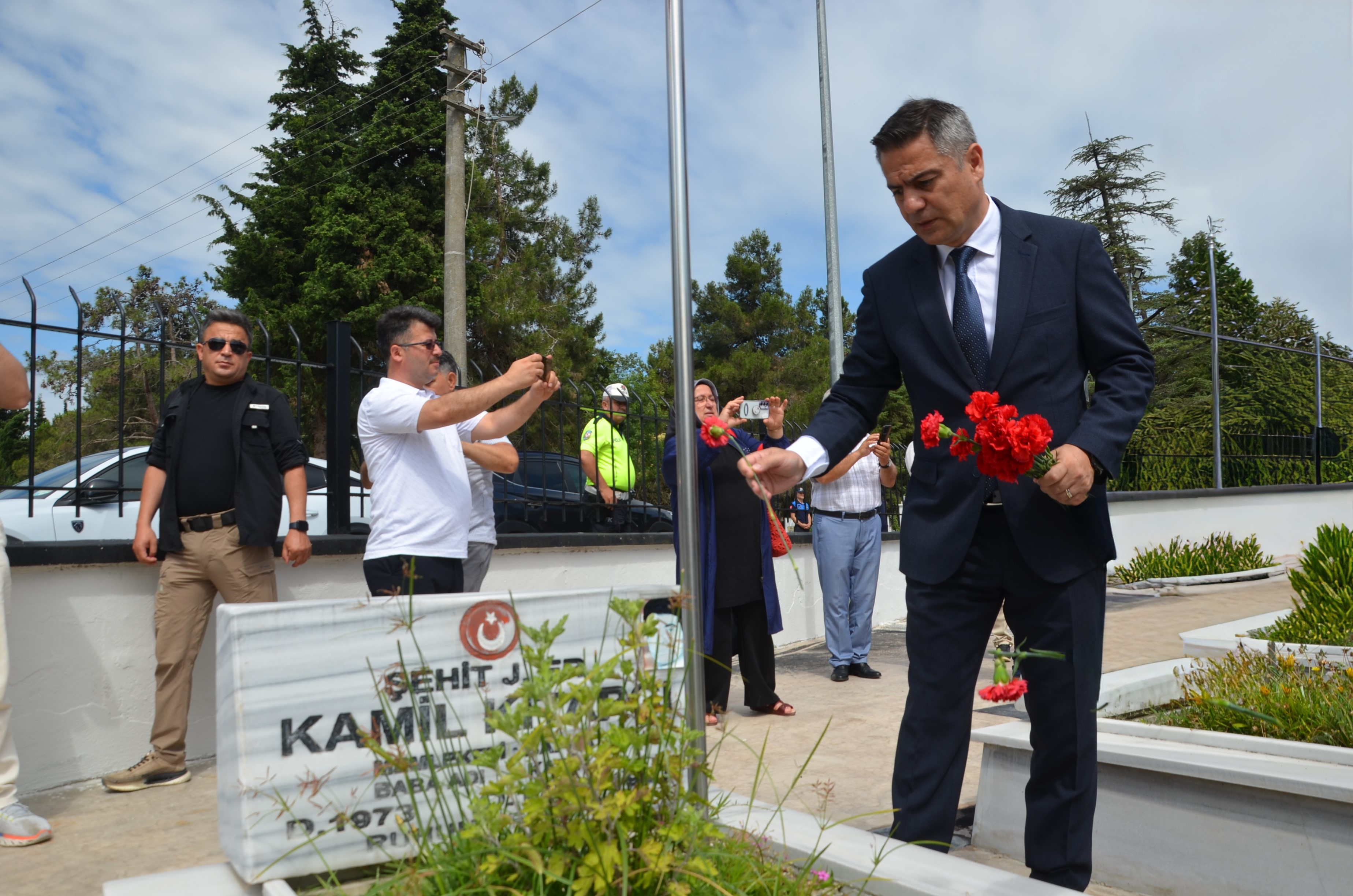 Bafra'da 15 Temmuz Şehitleri Dualarla Anıldı (1)