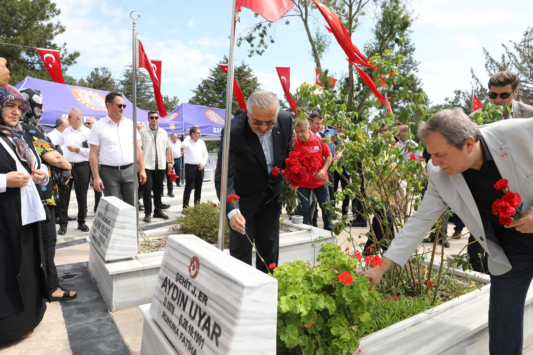 Bafra'da 15 Temmuz Şehitleri Dualarla Anıldı (3)