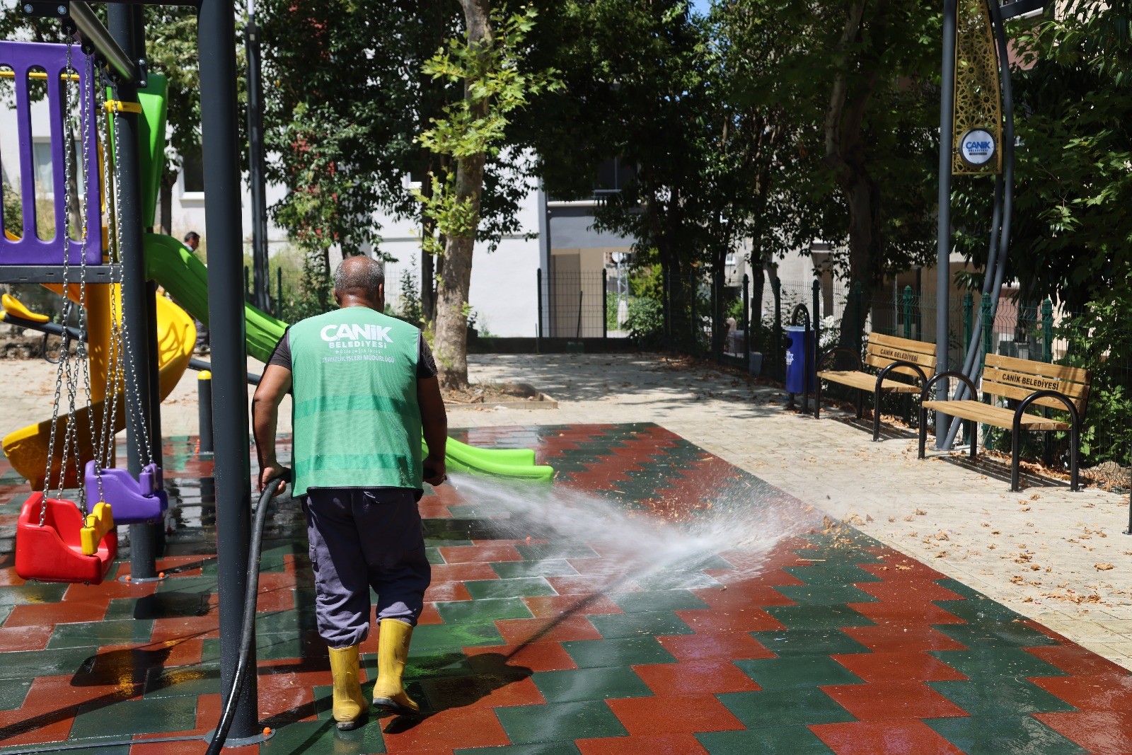 Canik'te Bakımlı Ve Temiz Parklar (1)