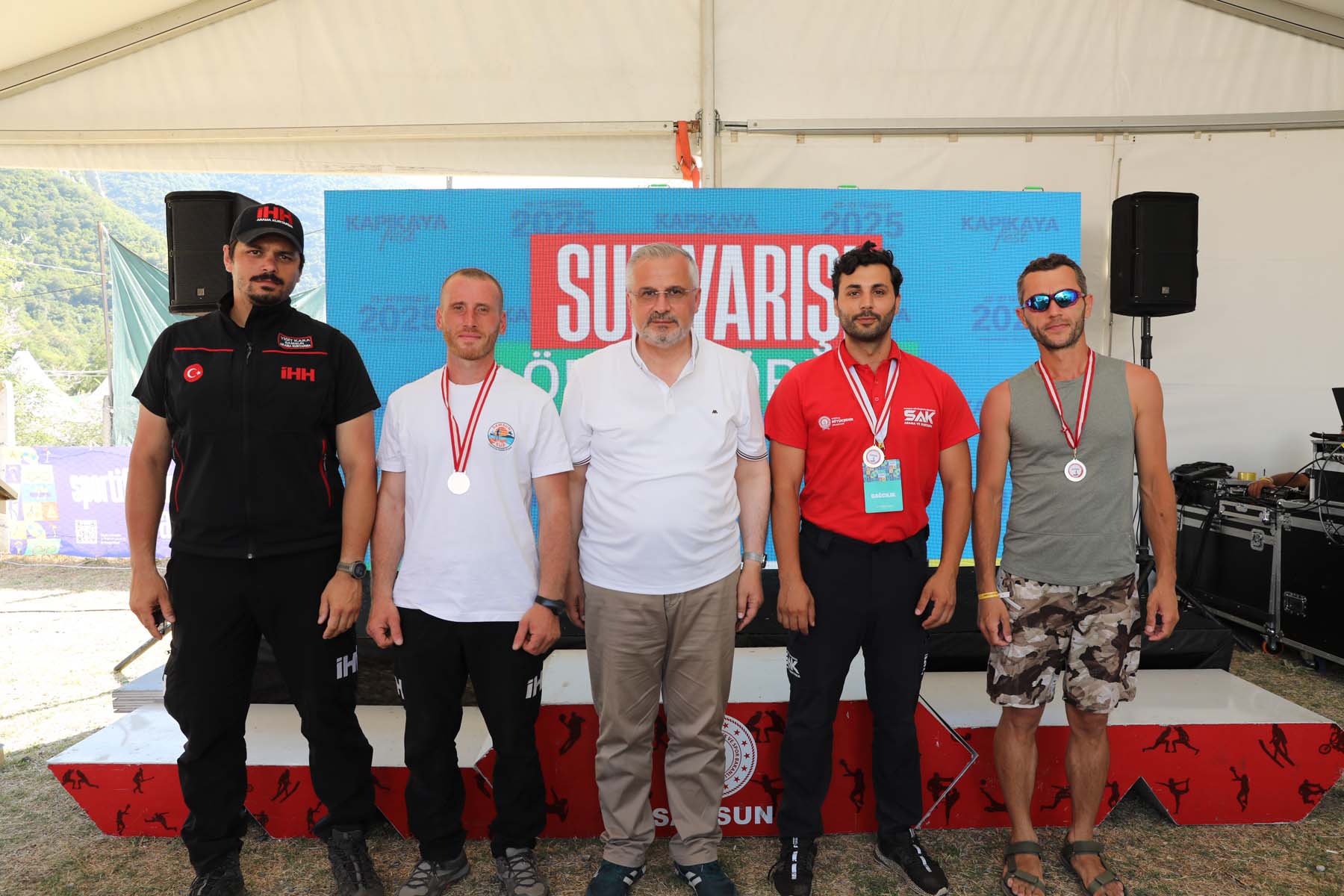 Kapıkaya’da Bir Ilk! Kızılırmak Nehri’nin Eteklerinde “Sup Yarışı” Yapıldı (1)