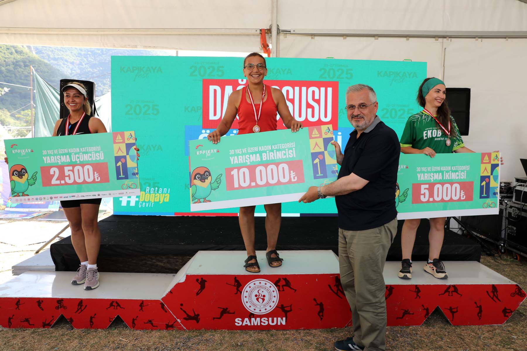 Kapıkaya’da Ödüllü Dağ Koşusu Gerçekleşti (1)