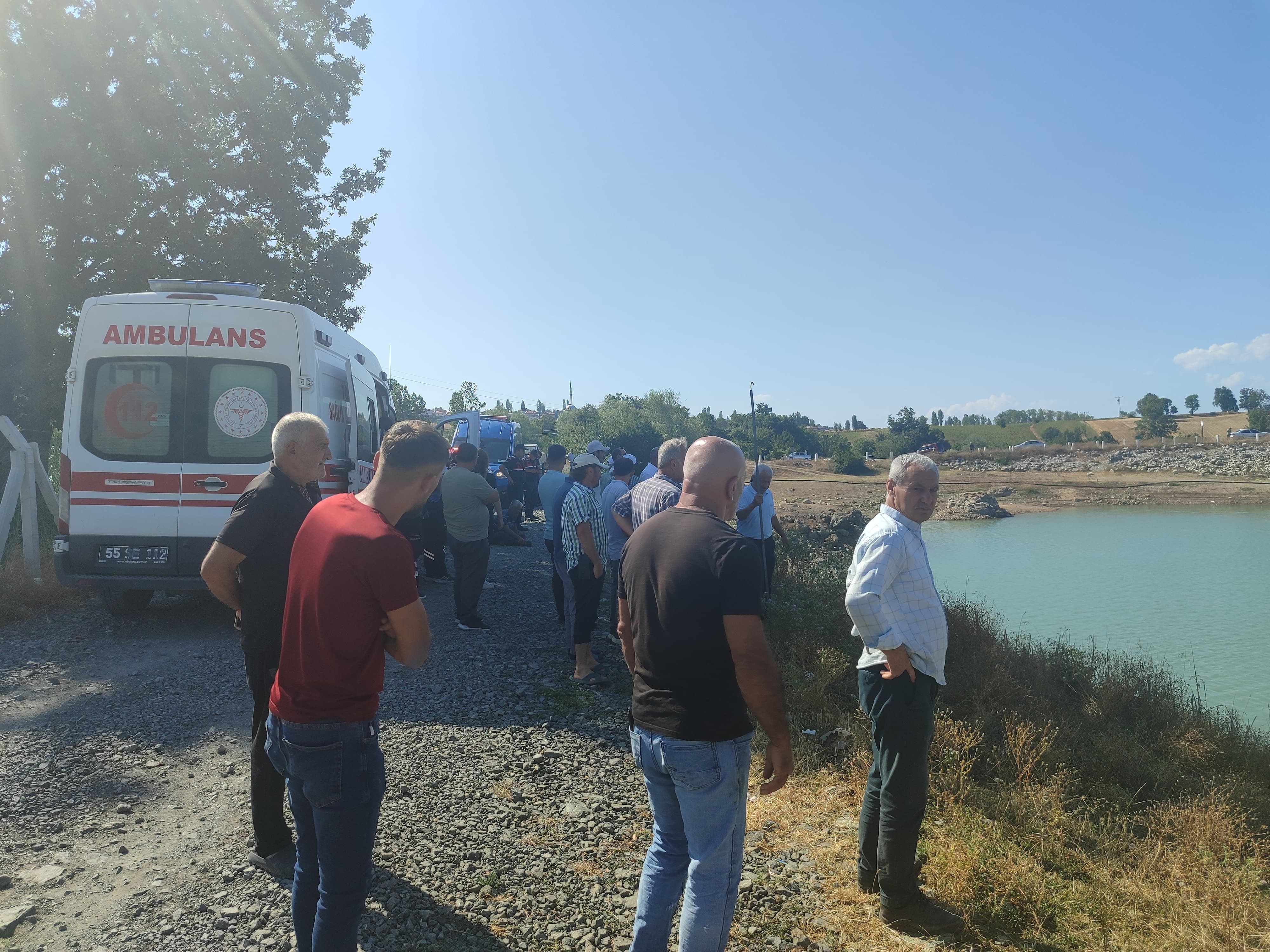 Samsun'da Baraj Göletine Giren Iki Genç Boğuldu (5)