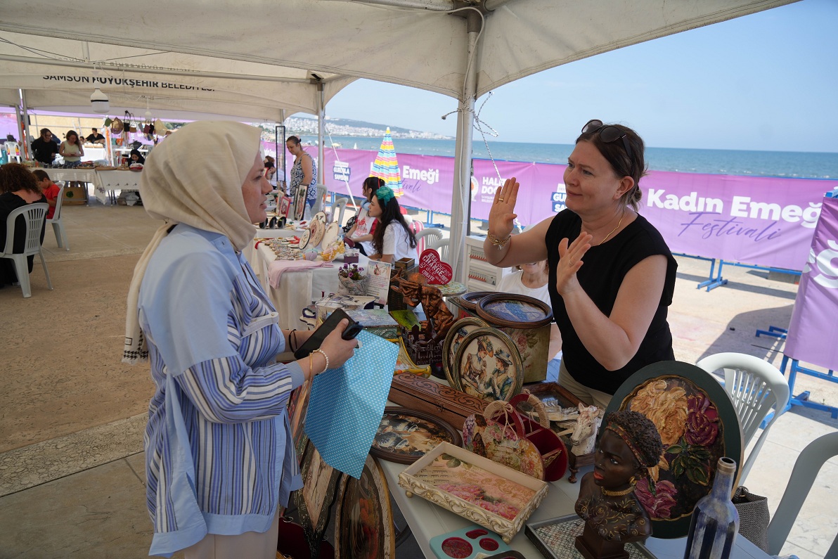 Samsun'da Kadın Emeği Festivali Açıldı (2)