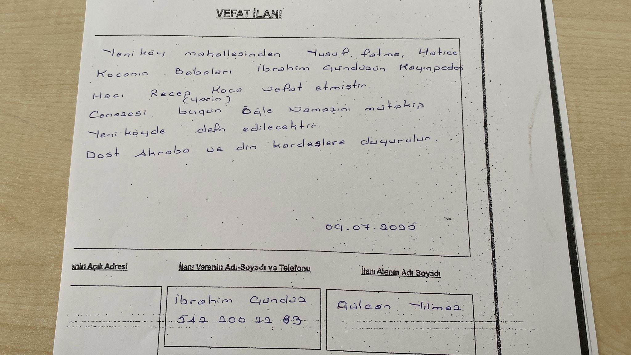 Vefat Ilanları (2)-5