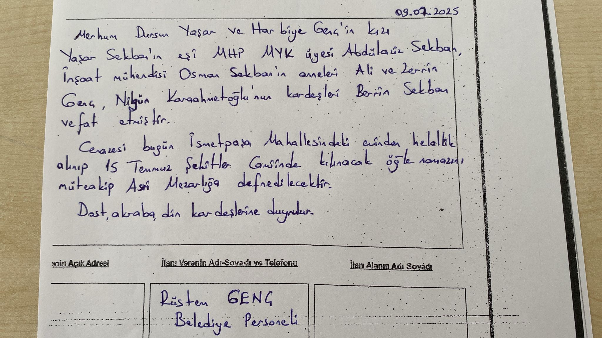 Vefat Ilanları (3)-4