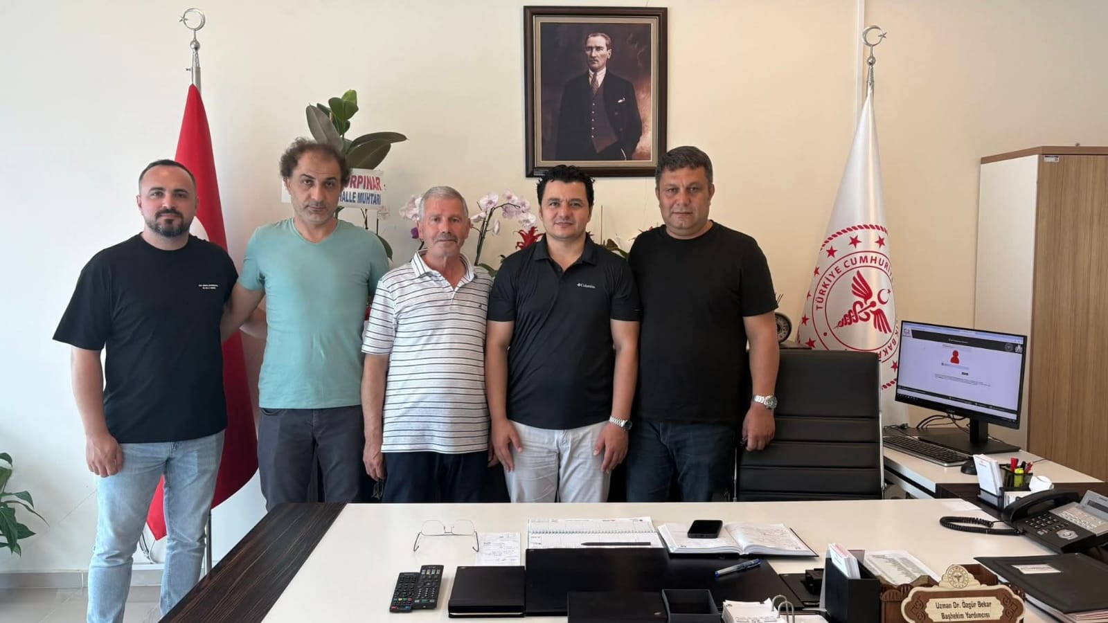 Bafra Devlet Hastanesine Başhekim Yardımcısı Özgür Bekar Göreve Başladı (4)