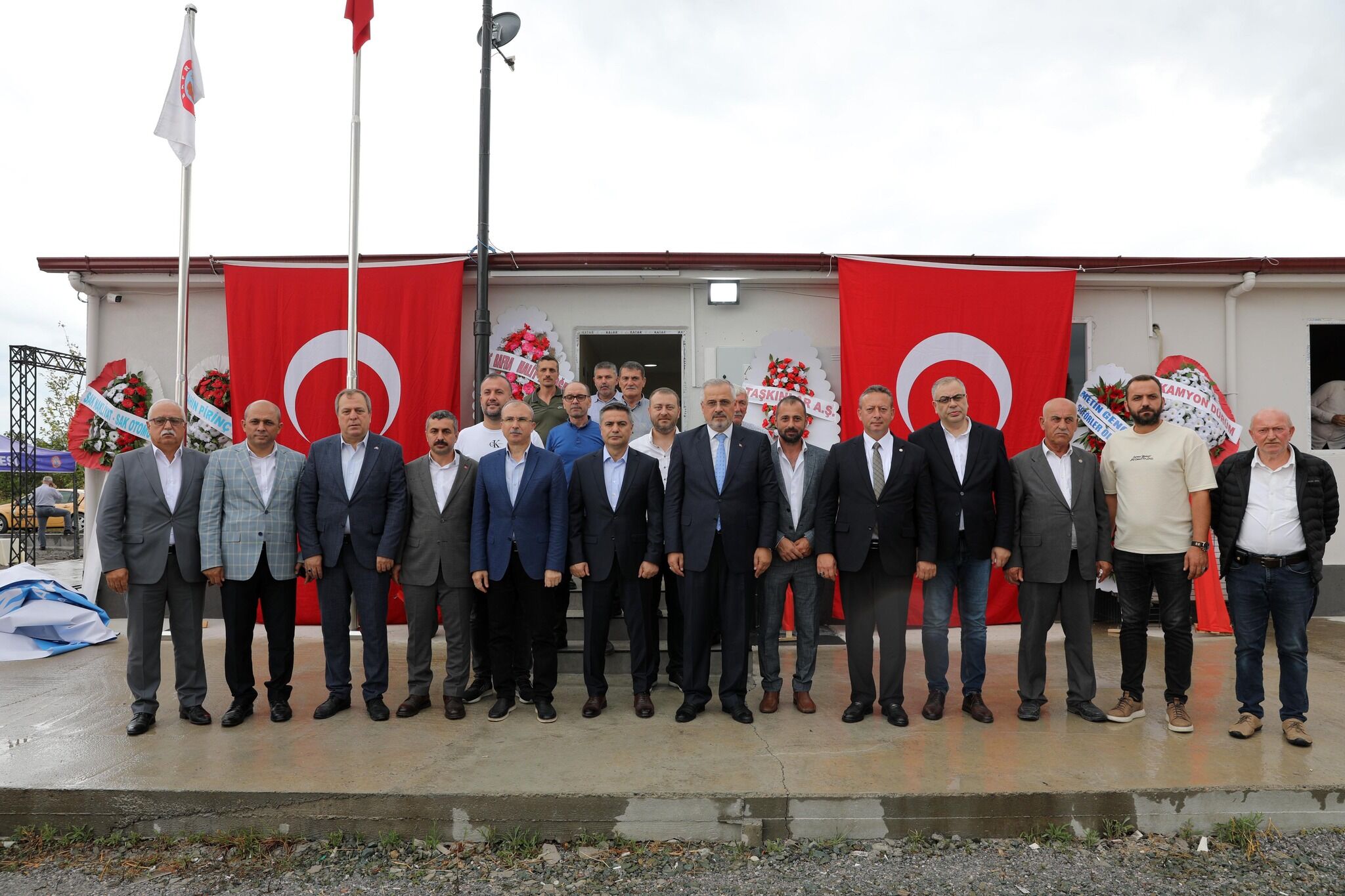 Bafra’da Kamyon Ve Tır Garajı Hizmete Açıldı (5)