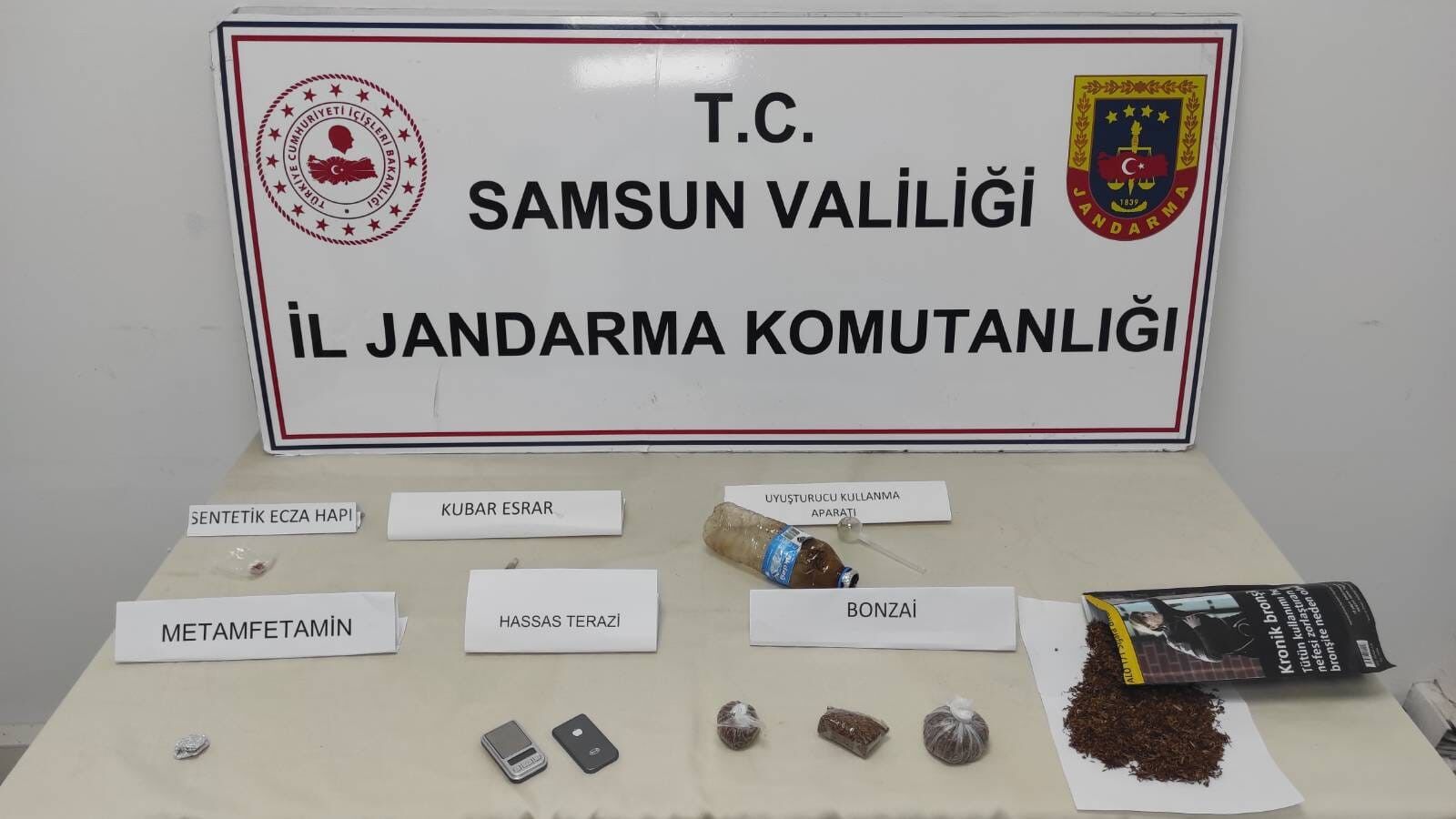 Jandarmanın Takibi Sonucu Uyuşturucuyla Yakalandı