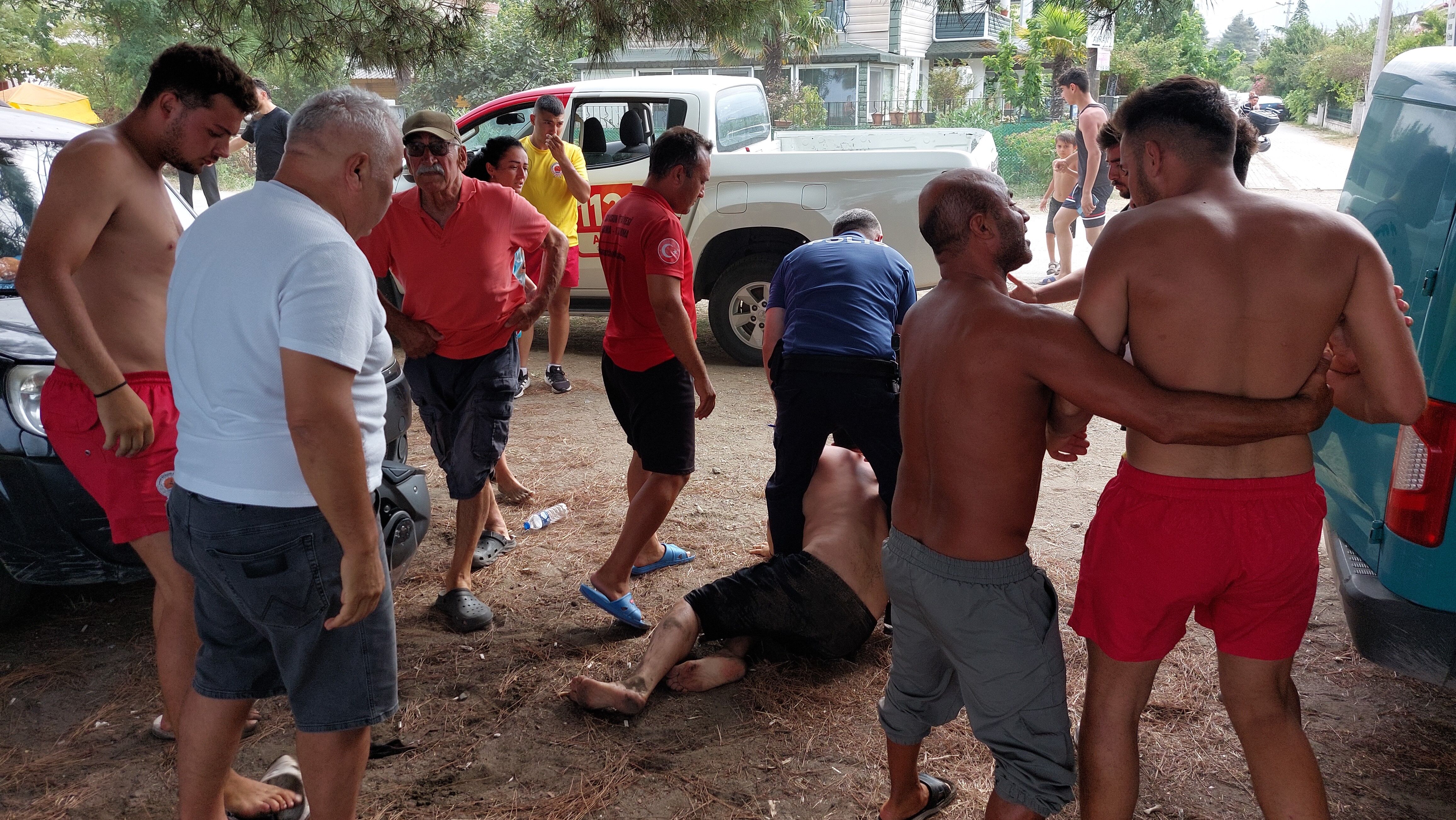 Samsun’da Cankurtaran Ile Vatandaşın Yumruk Yumruğa Kavgası (7)