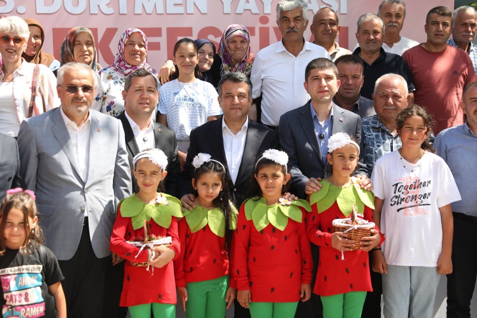 Samsun’da Çileğin Kalbi Dürtmen Yaylası'nda Attı