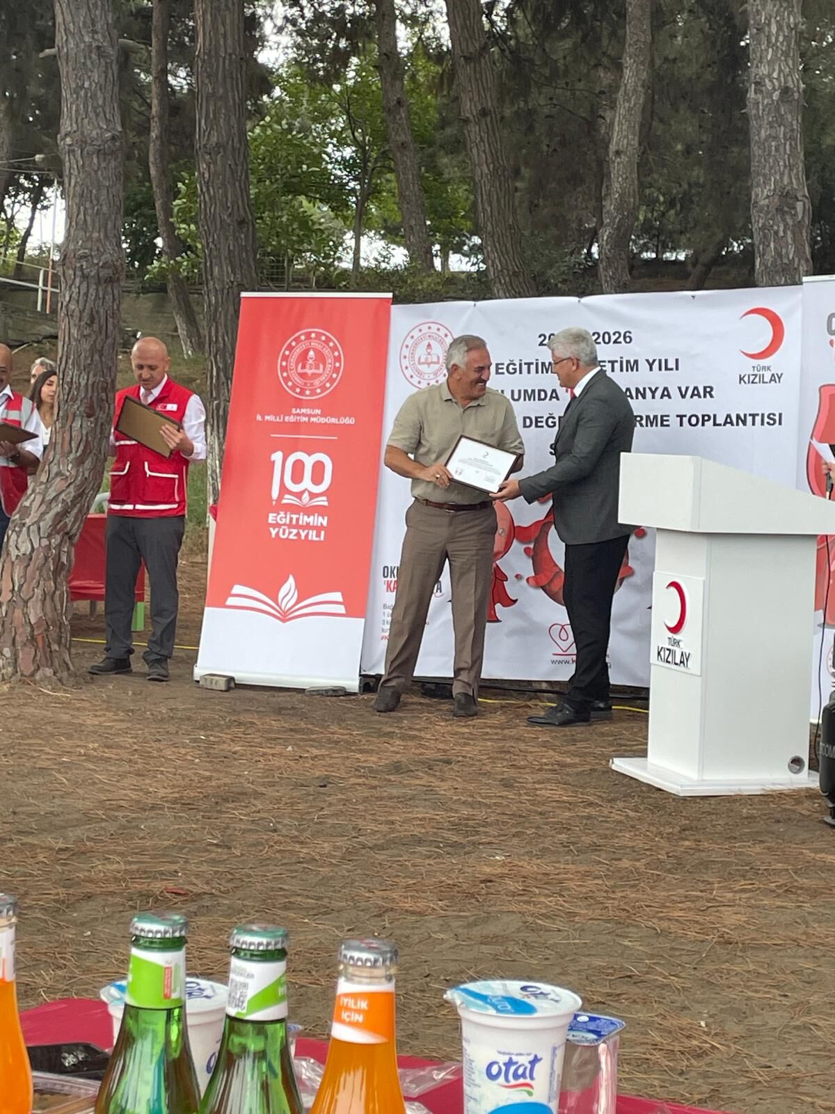 Samsun’da Okul Müdürlerine Kan Bağışı Kampanyası Teşekkür Belgesi (4)