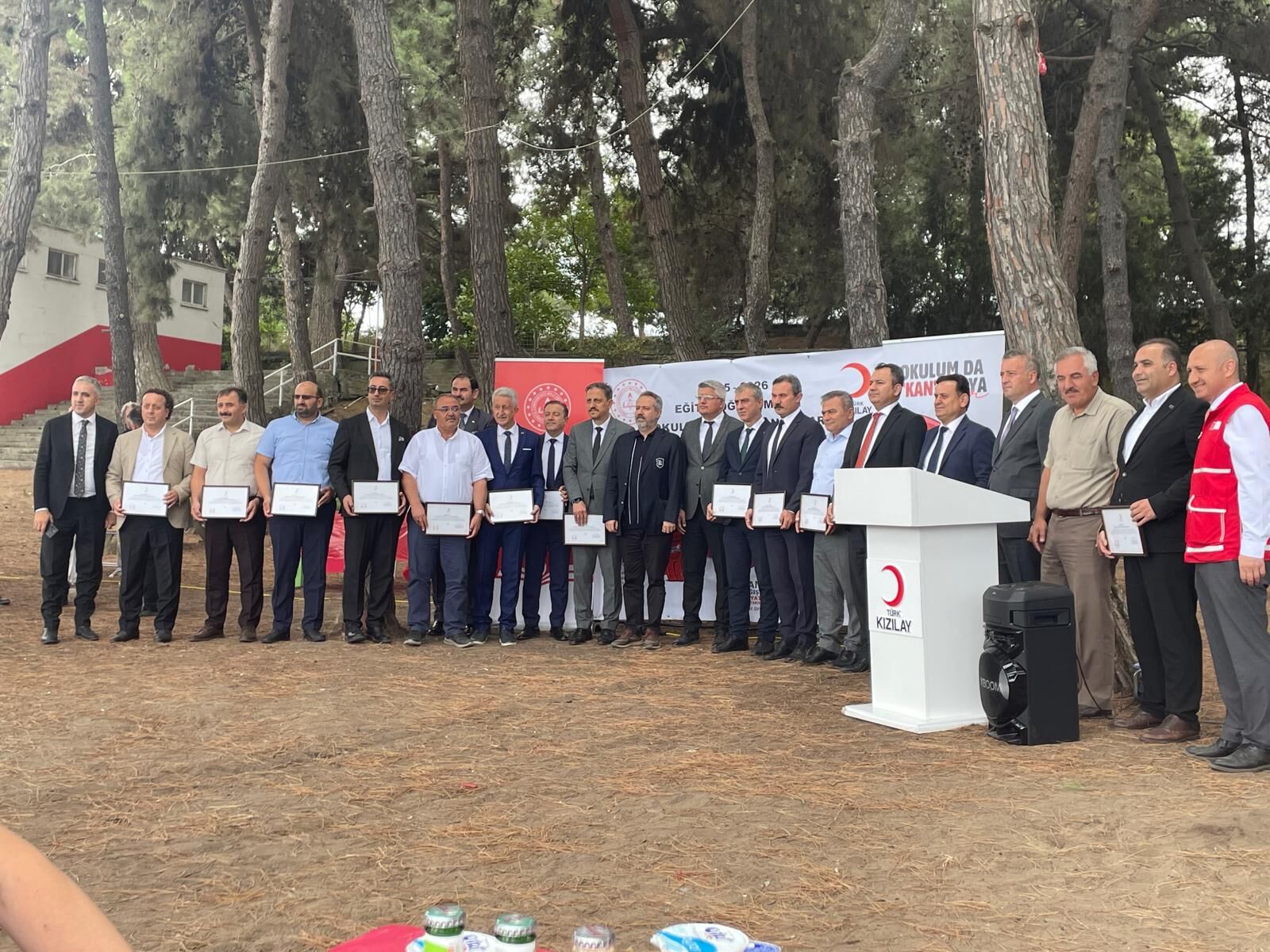 Samsun’da Okul Müdürlerine Kan Bağışı Kampanyası Teşekkür Belgesi (5)