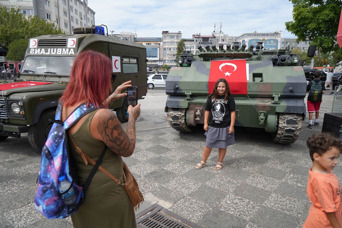 Samsun’da Zırhlı Askeri Ambulanslar Ilgi Odağı Oldu (3)
