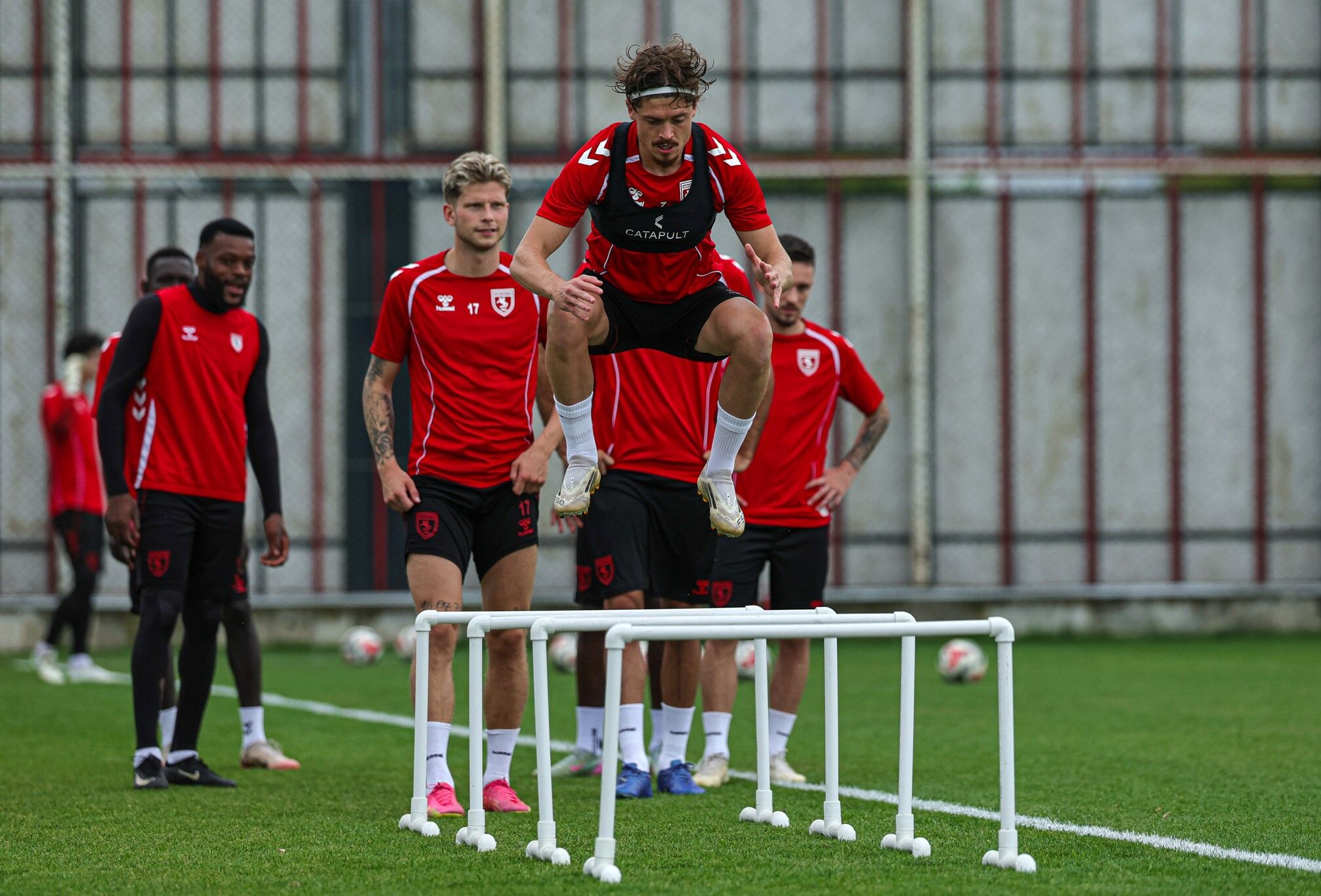 Samsunspor, Panathinaikos Maçı Hazırlıklarını Sürdürdü (1)