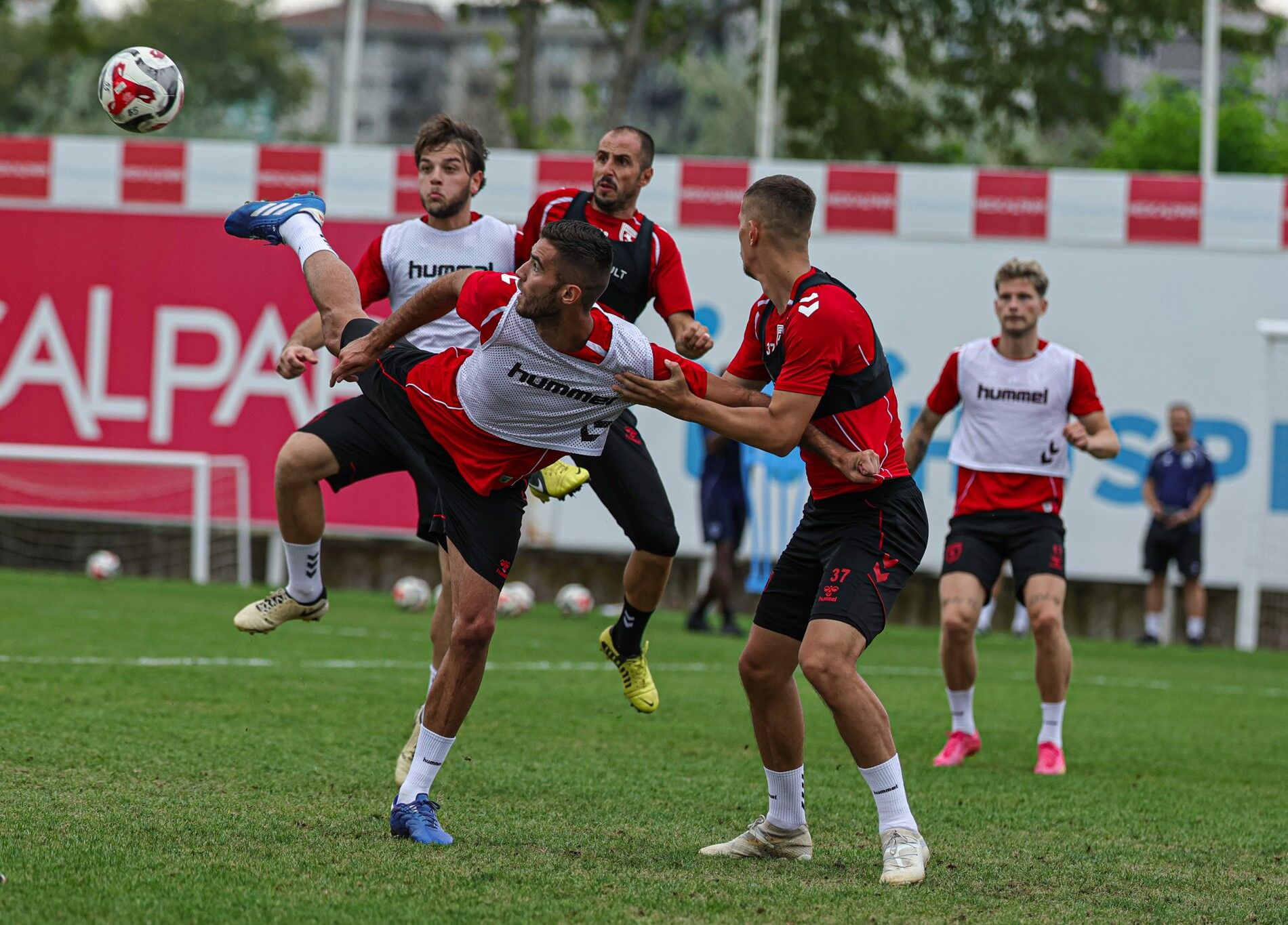 Samsunspor, Panathinaikos Maçı Hazırlıklarını Sürdürdü (3)